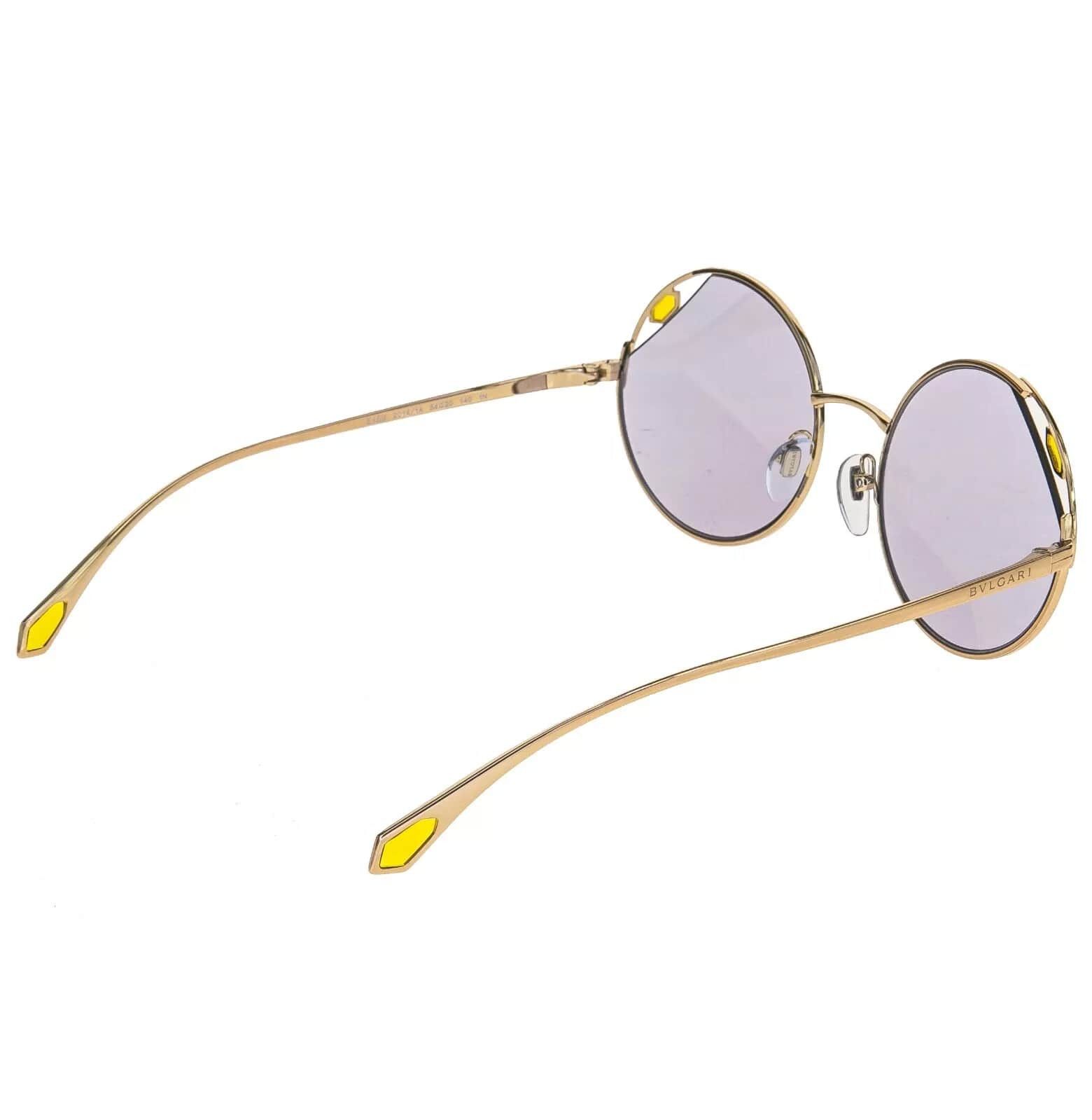 Bvlgari BVLGARI SERPENTEYES BV6159 Blue Lilac Enamel Sunglasses 6159 Size ONE SIZE - 2 Thumbnail