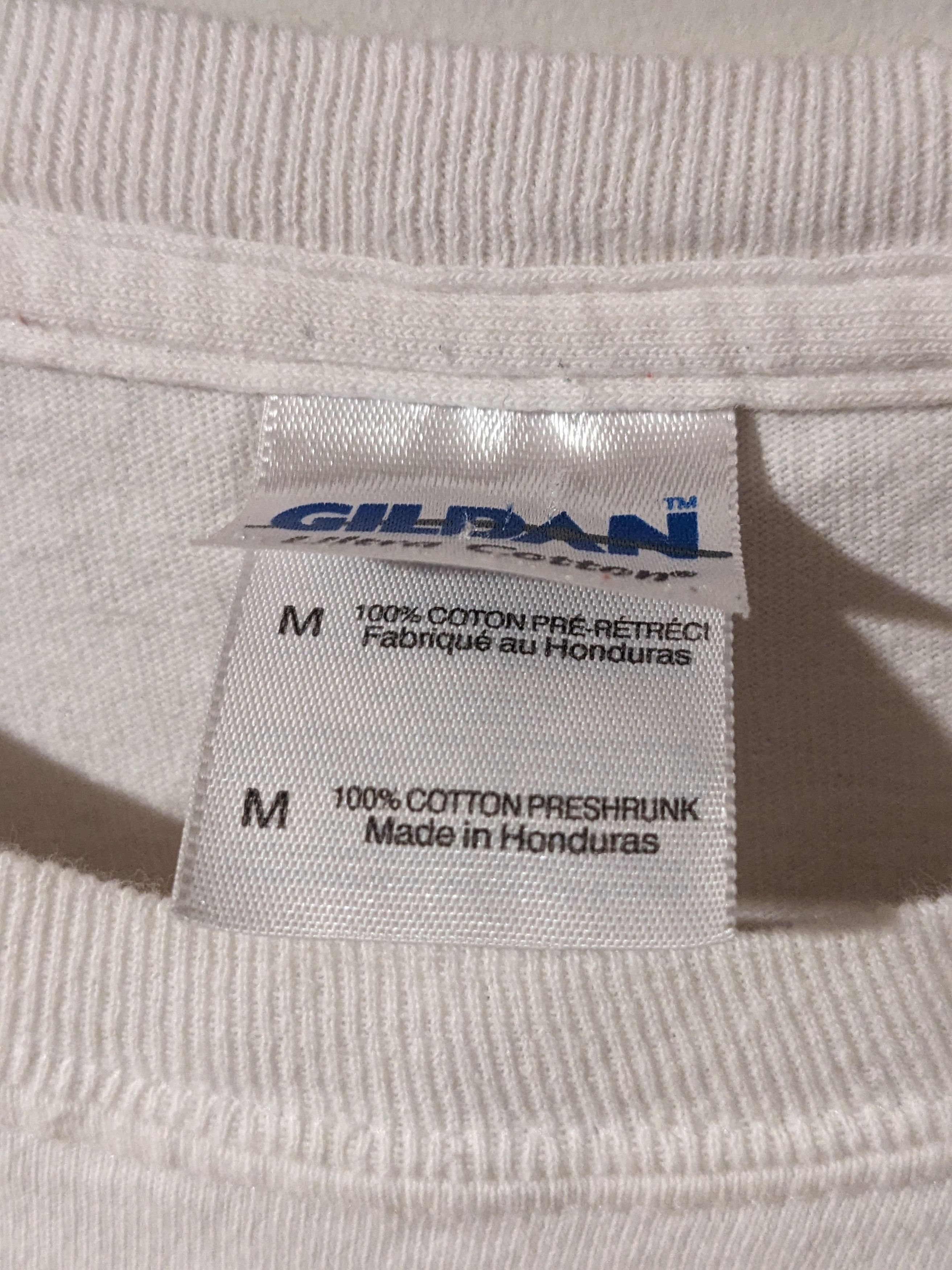 Gildan × Vintage Vintage Y2K Cleopatra Pharaoh Eye Egypt White Medium T-Shirt Size US M / EU 48-50 / 2 - 3 Thumbnail