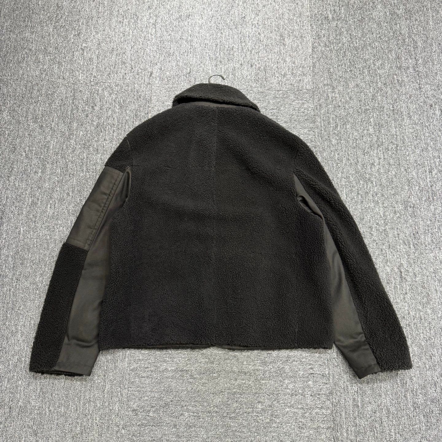 Hermes Black Collared Zip-Up Jacket with Contrast Panels Size US M / EU 48-50 / 2 - 5 Thumbnail