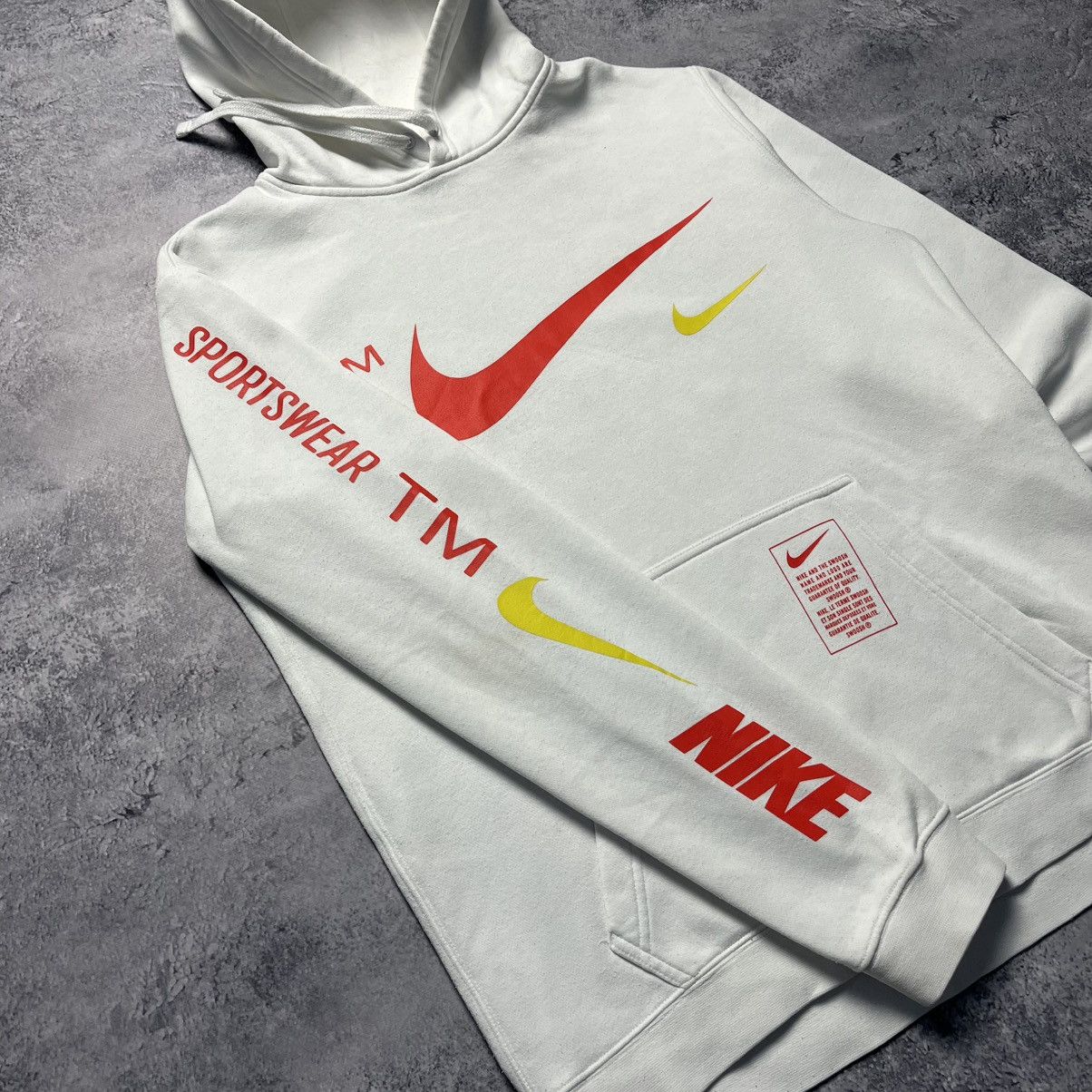 Nike Nike Sportswear TM NSW Hoodie Big Swoosh Logo Y2K Streetwear Size US M / EU 48-50 / 2 - 5 Thumbnail