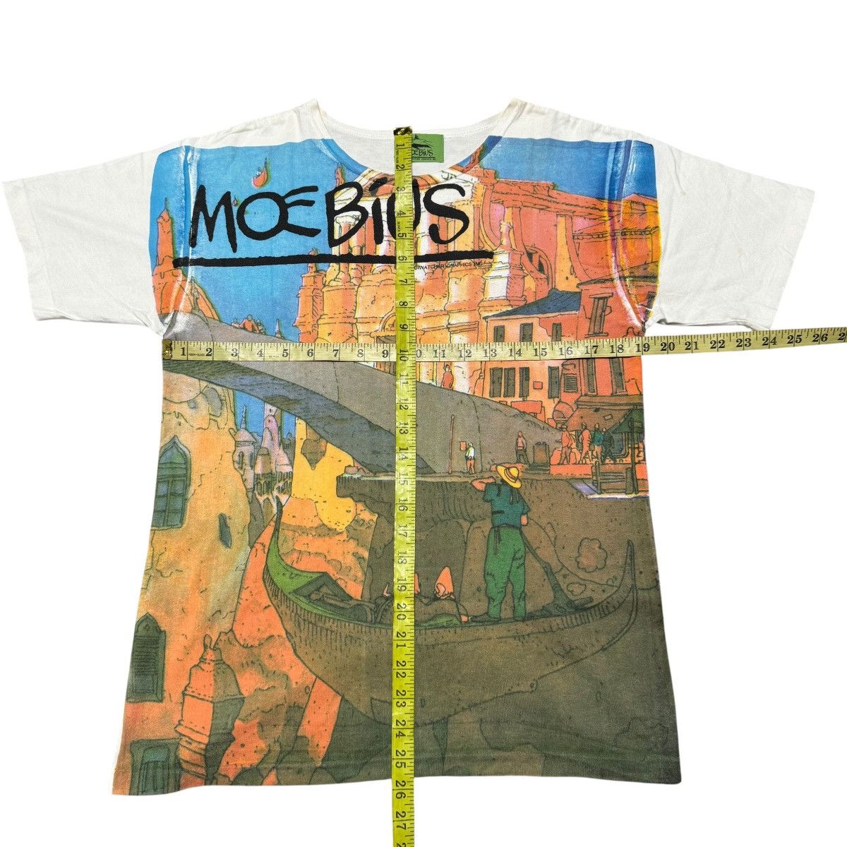 Art Comes First Vintage Jean Giraud Moebius Starwatcher Graphics Art Shirt Size US M / EU 48-50 / 2 - 12 Thumbnail