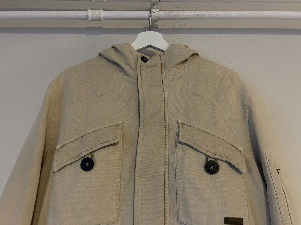 Dolce & Gabbana Dolce & Gabbana Beige Oversized Parka Coat Size US M / EU 48-50 / 2 - 3 Thumbnail