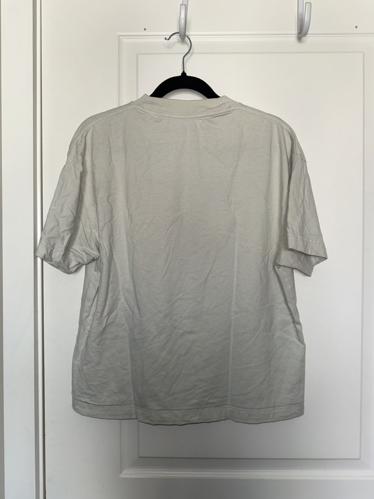 Palm Angels Palm Angels Silver Logo Tee Size US M / EU 48-50 / 2 - 2 Thumbnail