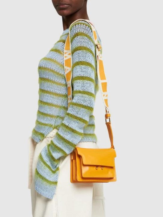 Marni oc11z0525 Size: OS/Mini Trunk Bag in Orange Size ONE SIZE - 4 Thumbnail