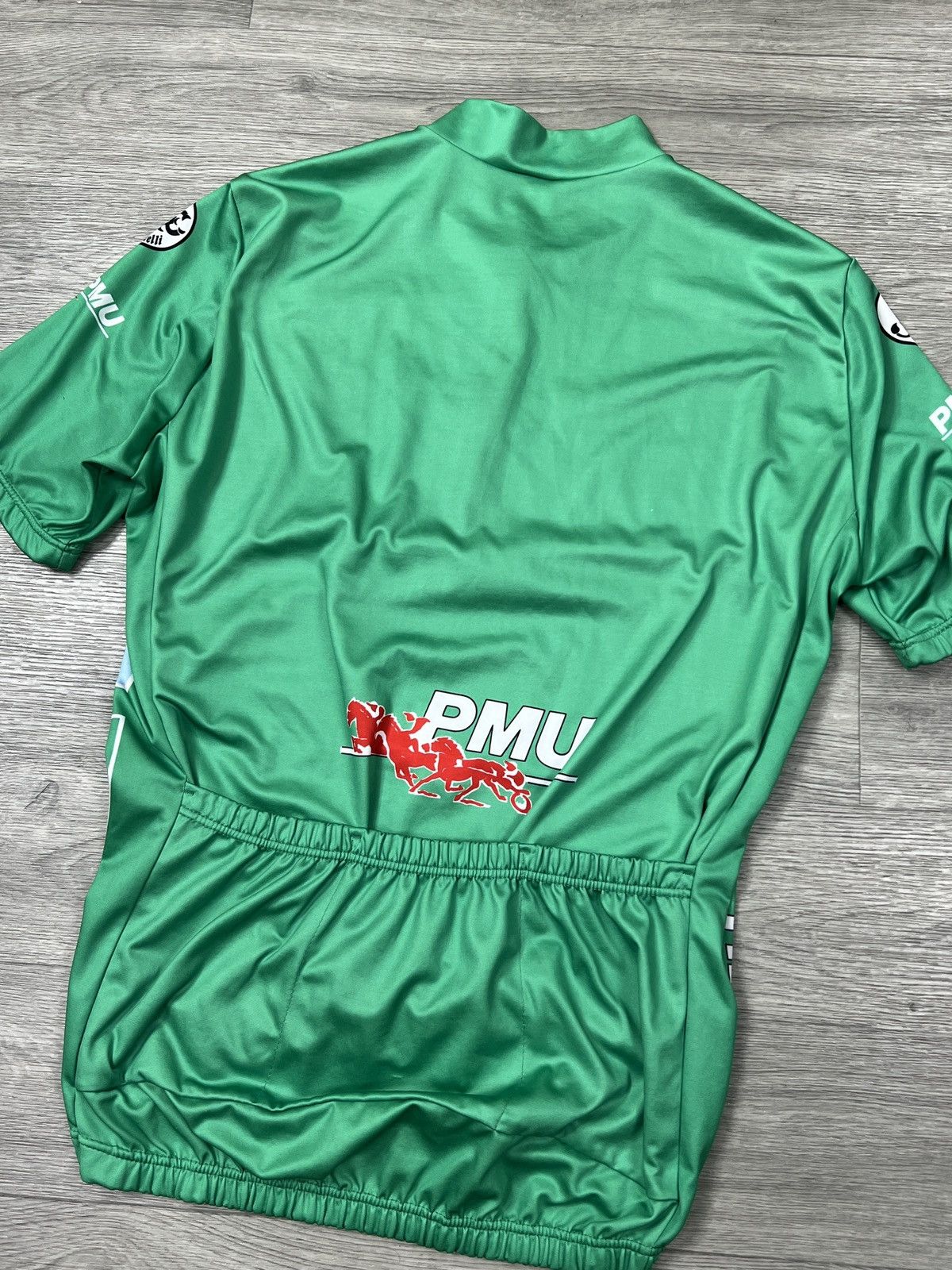 Other VTG Castelli Tour de France PMU Sprinter Jersey Cycling L Size US L / EU 52-54 / 3 - 5 Thumbnail