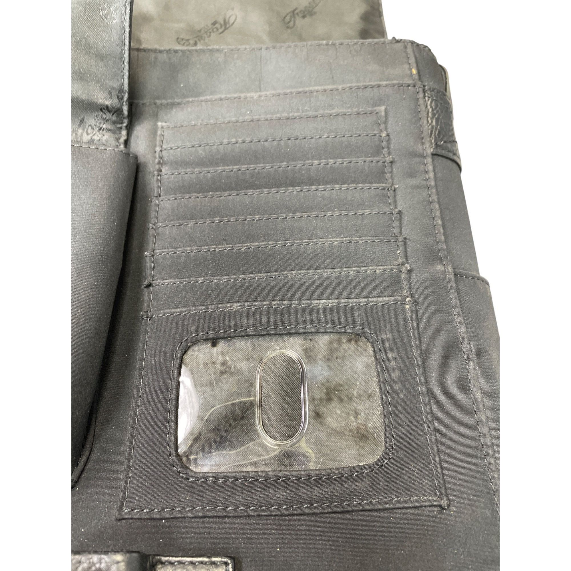 Fossil Fossil womans Black Leather Crossbody Messenger bag SKU 903 Size ONE SIZE - 10 Thumbnail