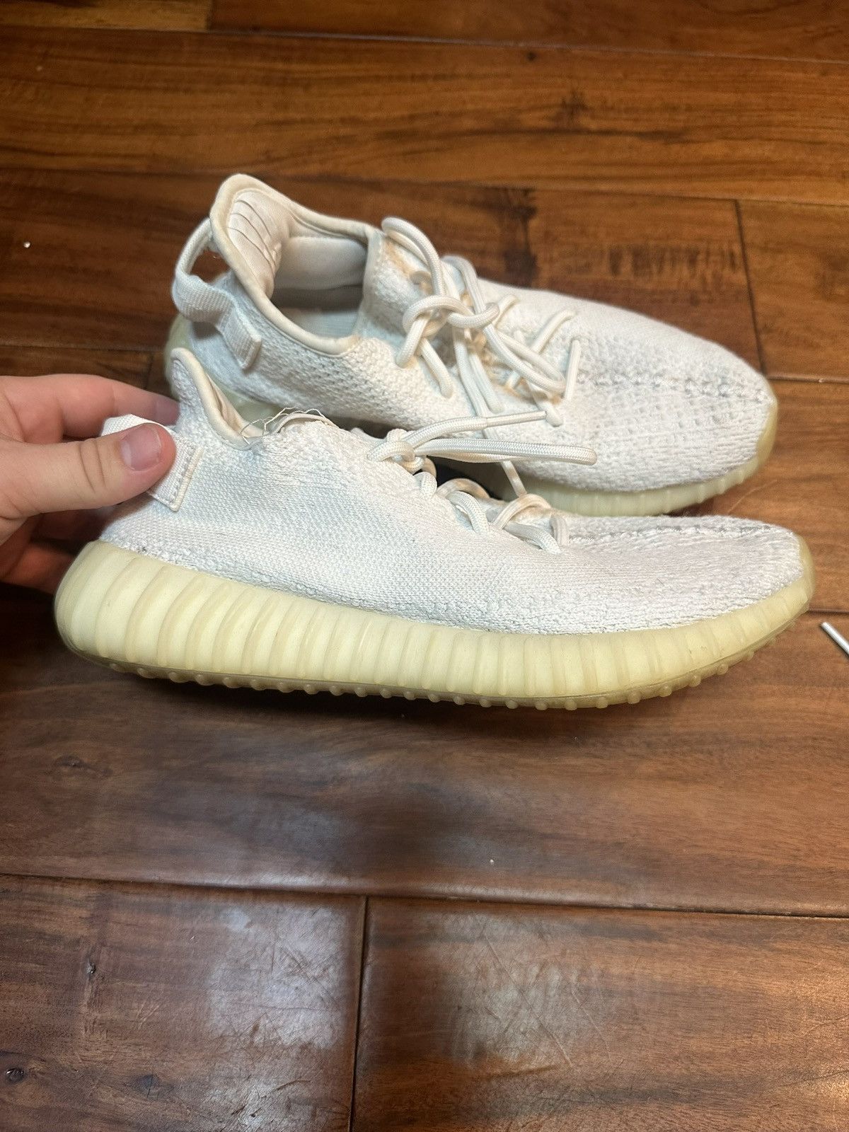 Yeezy Yeezy 350 V2 White Size US 6.5 / EU 39-40 - 4 Thumbnail
