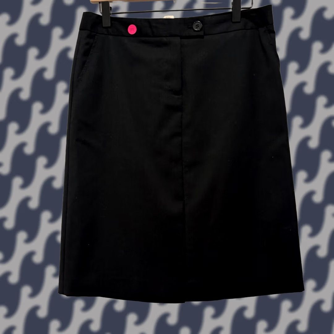 J.Crew J.Crew Pencil Skirt Size 6 Black Wool Lined Career Office Business School Size 28" / US 6 / IT 42 - 1 Thumbnail