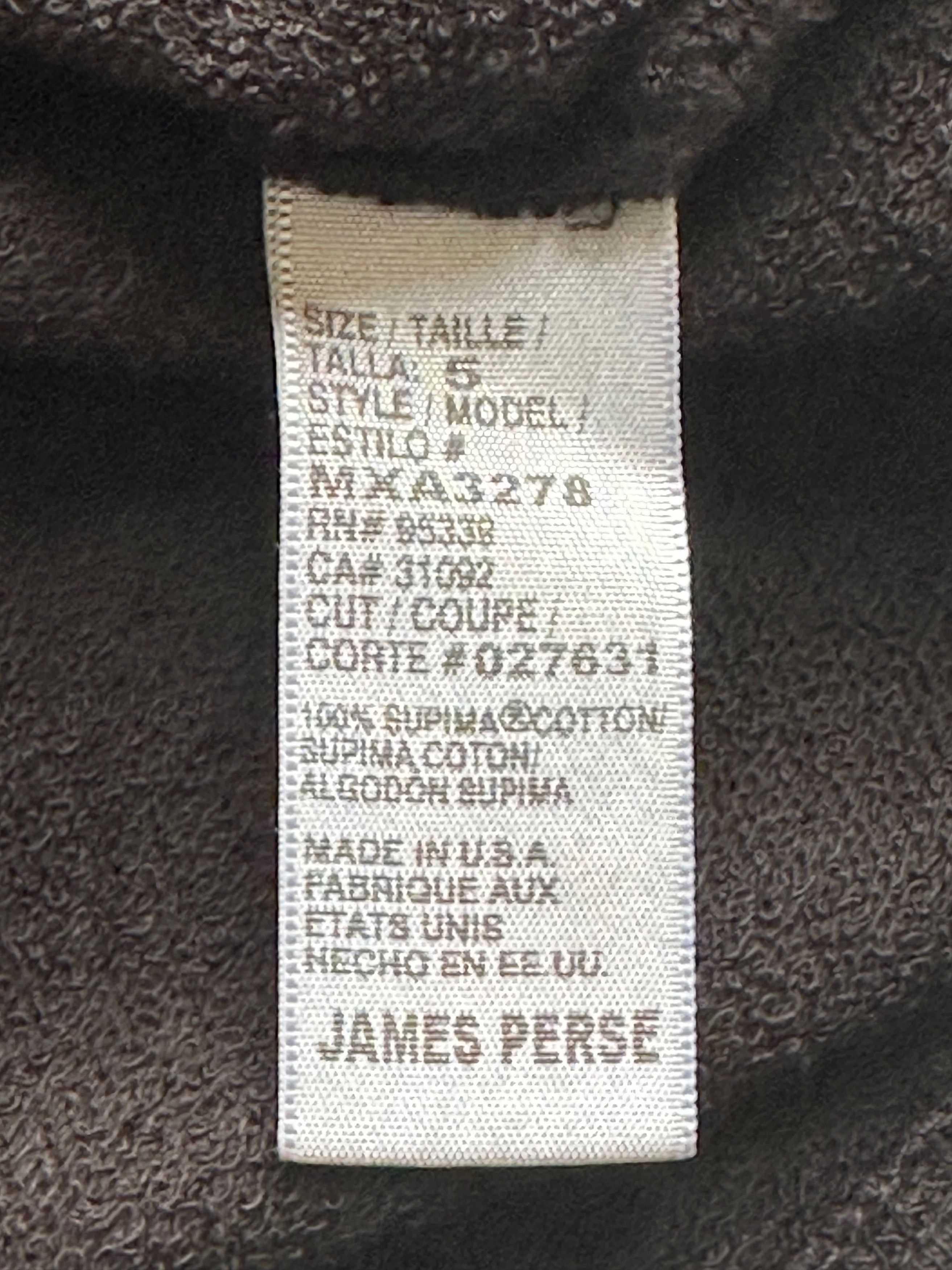 James Perse James Perse Supima Cotton Pullover - Black - Size 5 (XXL) Size US XXL / EU 58 / 5 - 4 Thumbnail
