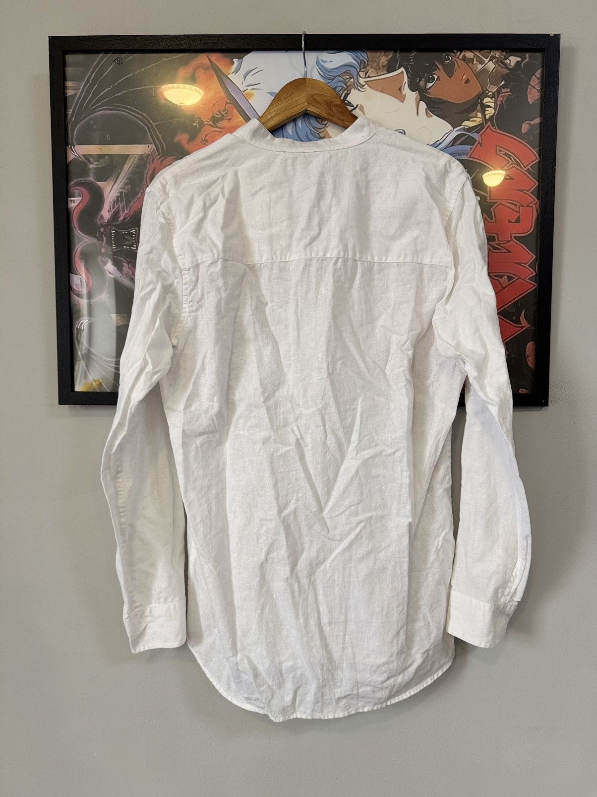 Acne Studios Acne Studios White Button Up Shirt Size US S / EU 44-46 / 1 - 5 Thumbnail