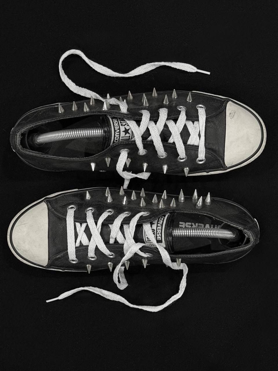 Converse Converse Goth Pin Leather Sneakers Size US 8 / IT 38 - 3 Thumbnail