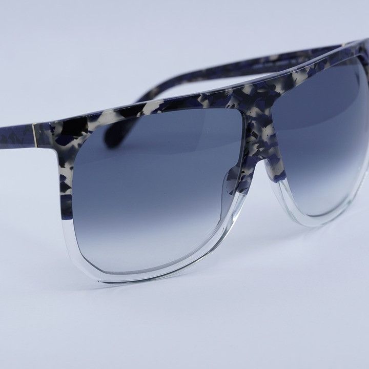 Loewe Loewe LW40001I 56B Filipa Sunglasses Blue Havana Square Size ONE SIZE - 7 Thumbnail