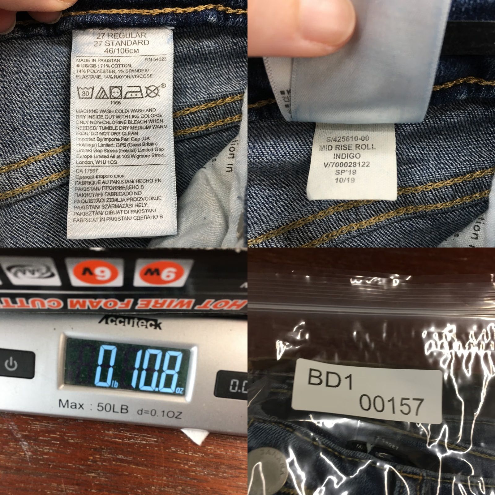 Banana Republic Banana Republic Bermuda Shorts Womens 27R Blue Denim Mid Rise Bermuda Shorts Womens 27R Blue Denim Mid Rise Size 27" / US 4 / IT 40 - 10 Thumbnail