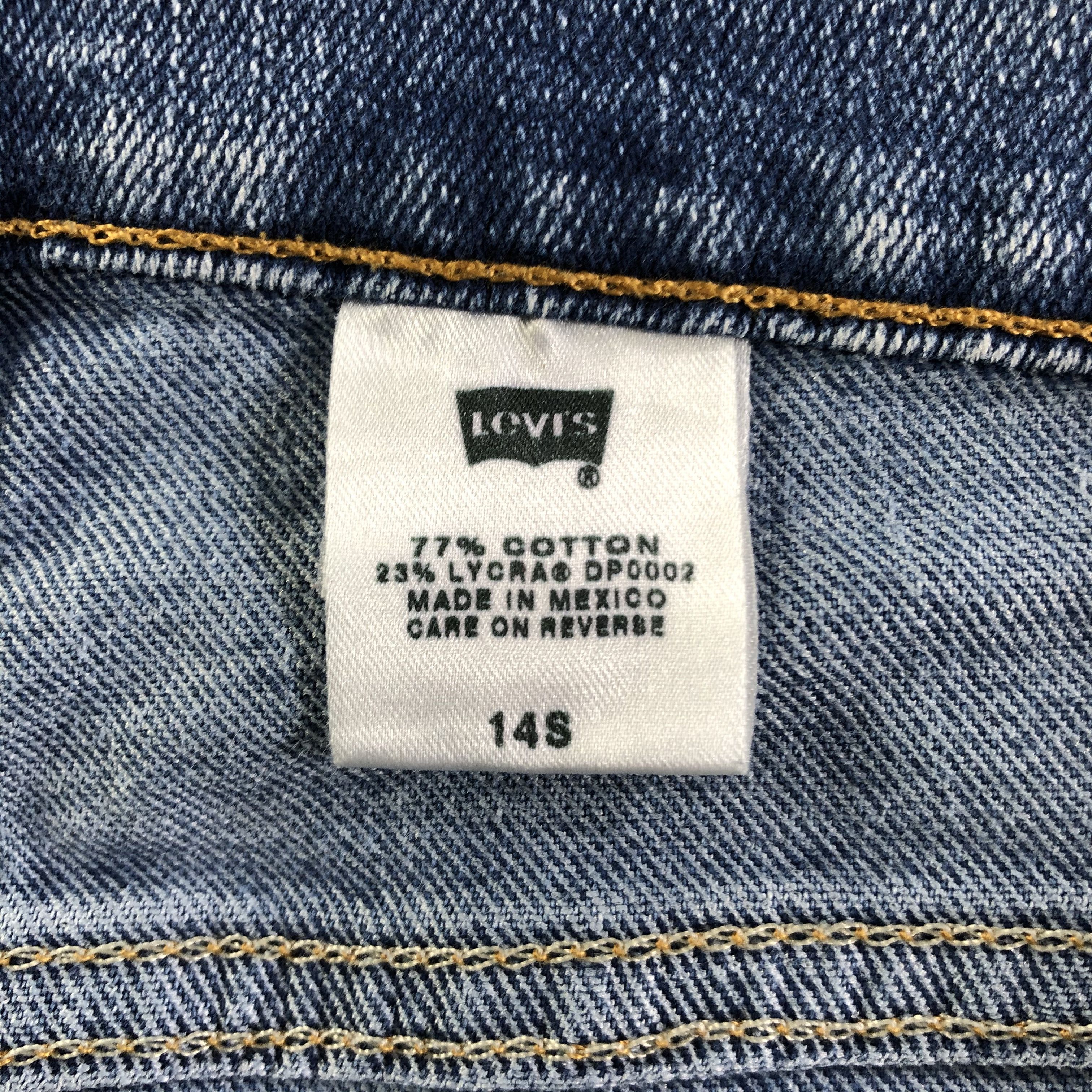 Levi's 90s Vintage Blue Wash Levis 515 Jeans-J4134 Size 32" / US 10 / IT 46 - 9 Thumbnail