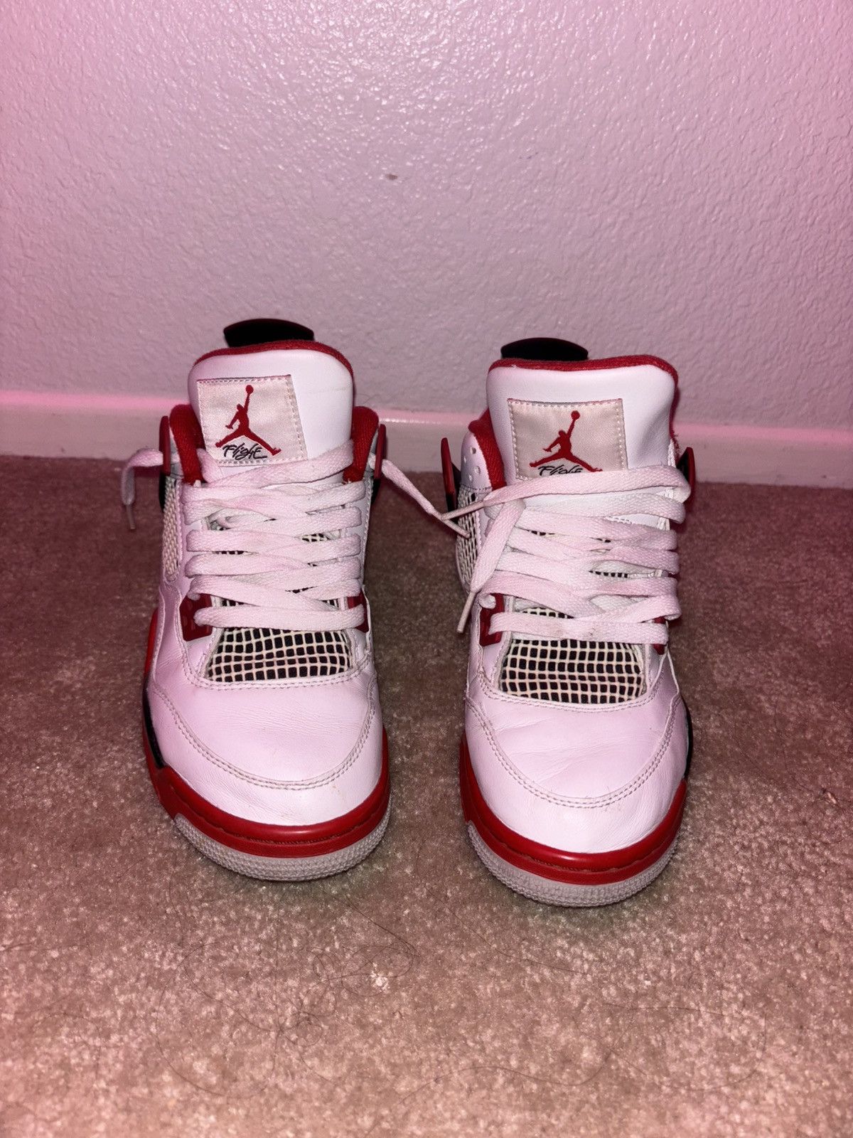 Jordan Brand AIR JORDAN 4 FIRE RED (2020) Size US 7 / EU 40 - 3 Thumbnail