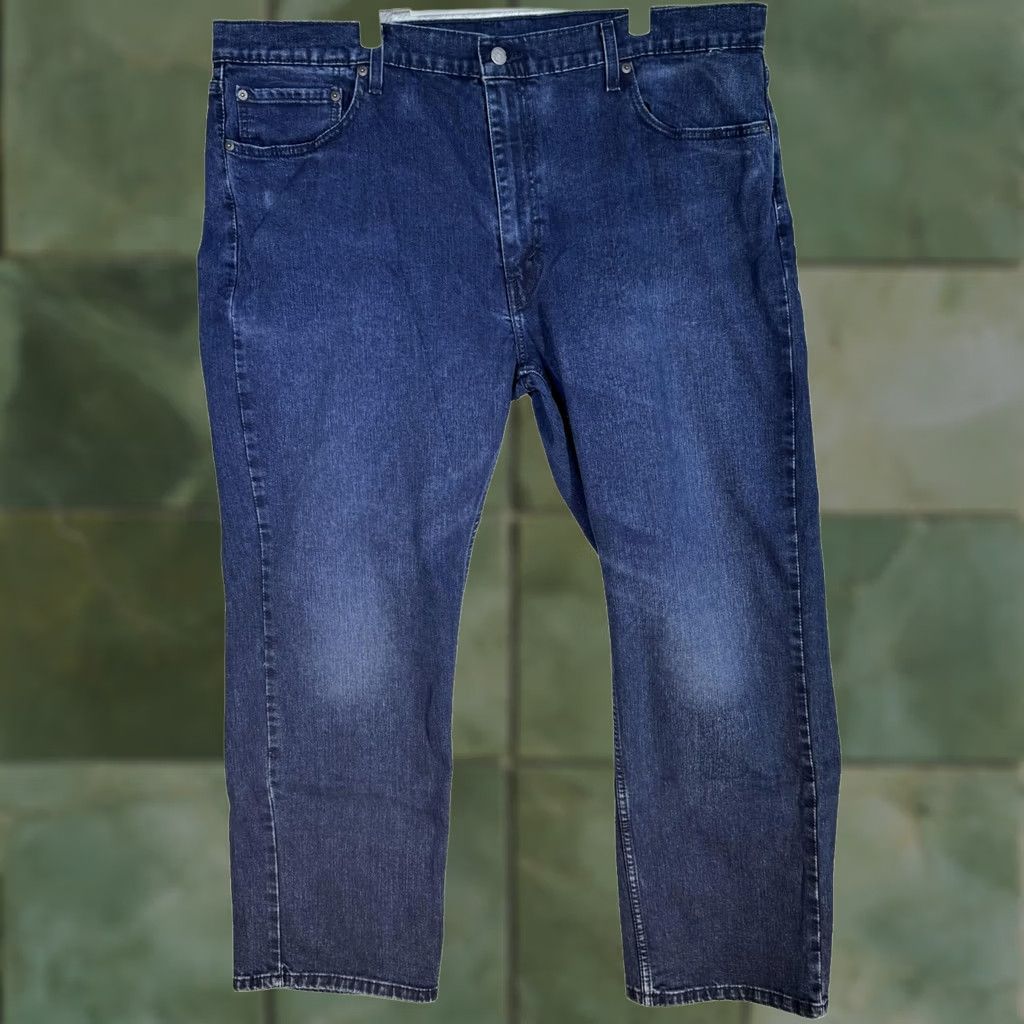Levi's Levi'S 559 Jeans Mens Dark Wash Relaxed Straight Stretch Denim - Fast & Secure Shipping - 60-Day Return Size US 42 / EU 58 - 1 Thumbnail