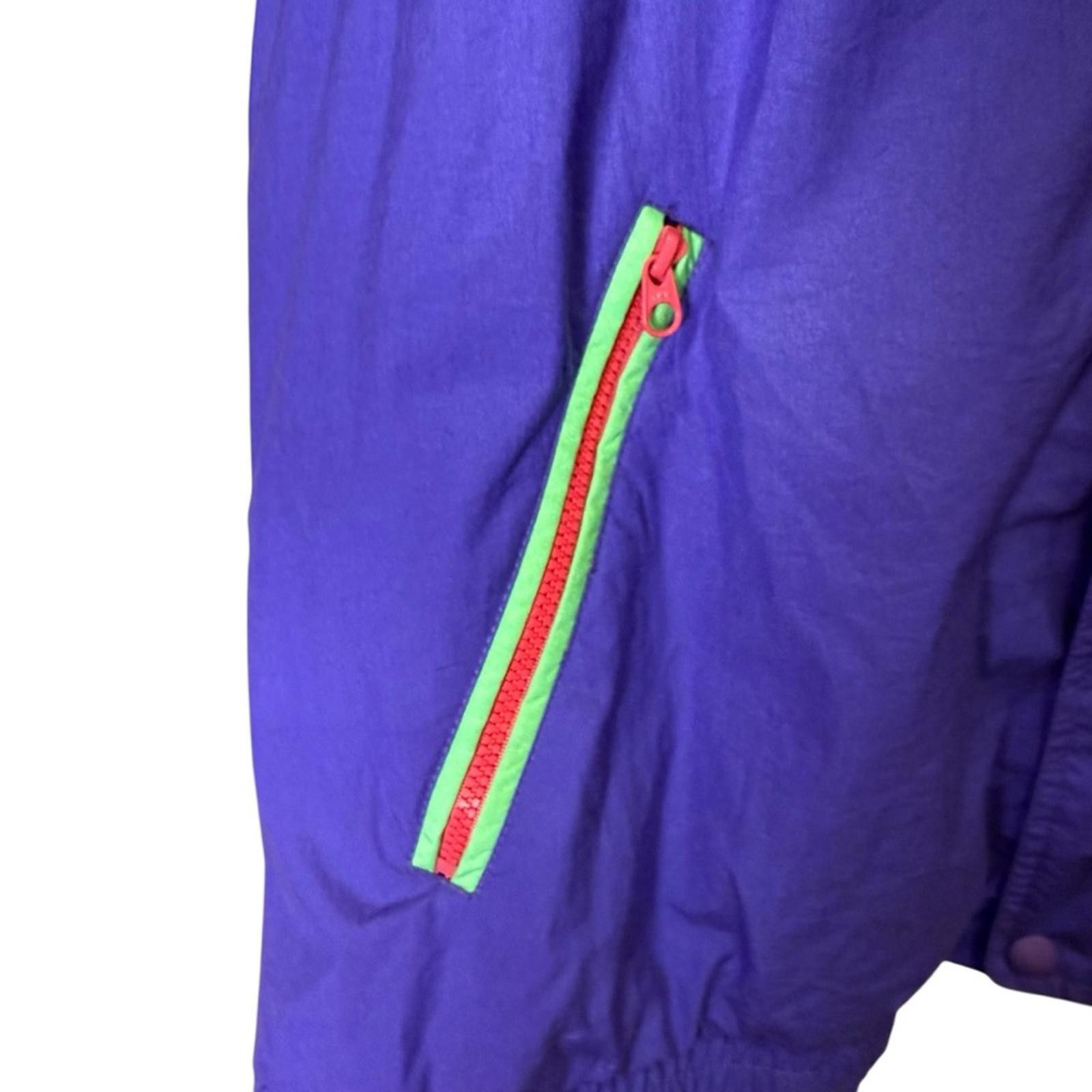 Other Vintage Skyr Sport 90’s Vibrant Hooded Windbreaker Sz XL Size US XL / EU 56 / 4 - 3 Thumbnail