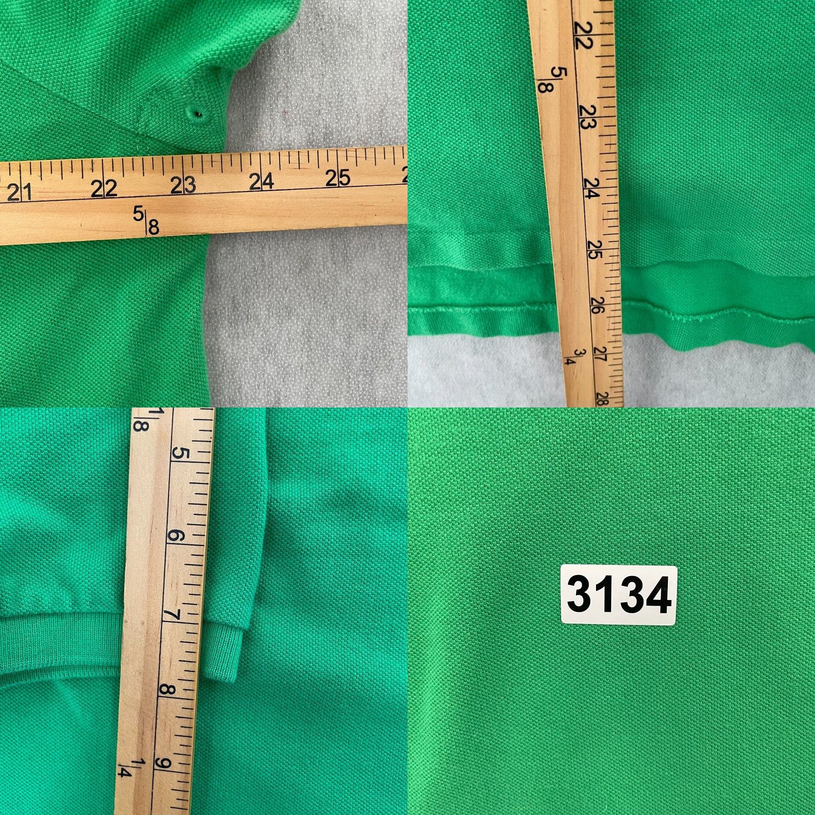 Polo Ralph Lauren Polo Ralph Lauren Shirt Adult XL Green Polo Big Pony Mens Size US XL / EU 56 / 4 - 8 Thumbnail