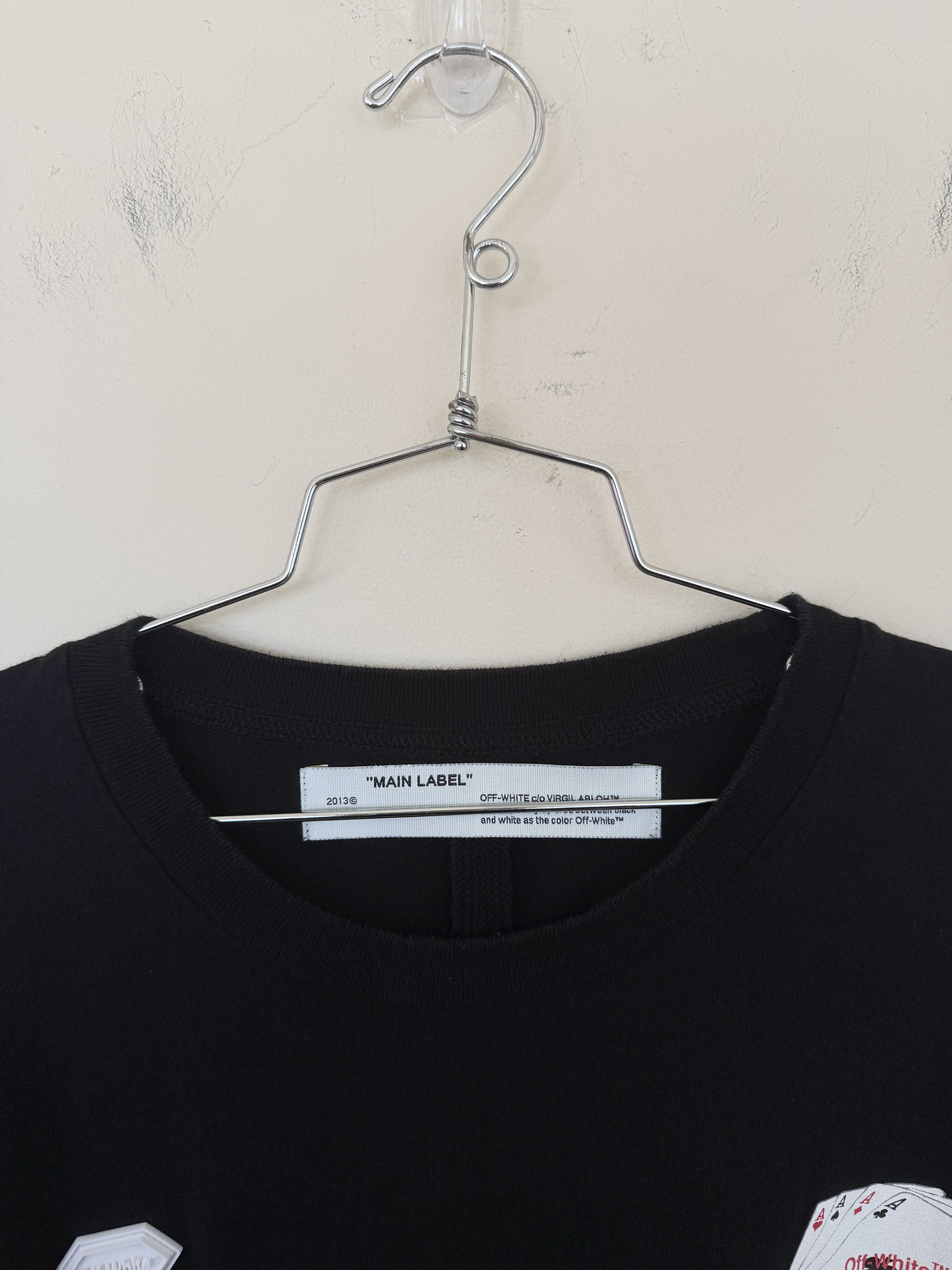 Off-White Off White Poker Tee Size US L / EU 52-54 / 3 - 8 Thumbnail