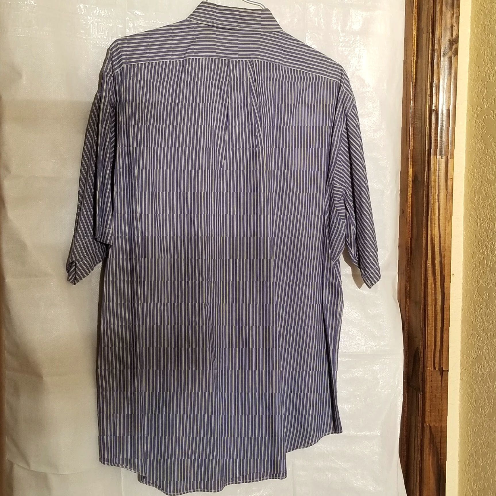 Tommy Hilfiger VINTAGE Tommy Hilfiger Shirt XL Long Sleeve Button-Up Blue White Checkered Mens Size US XL / EU 56 / 4 - 3 Thumbnail