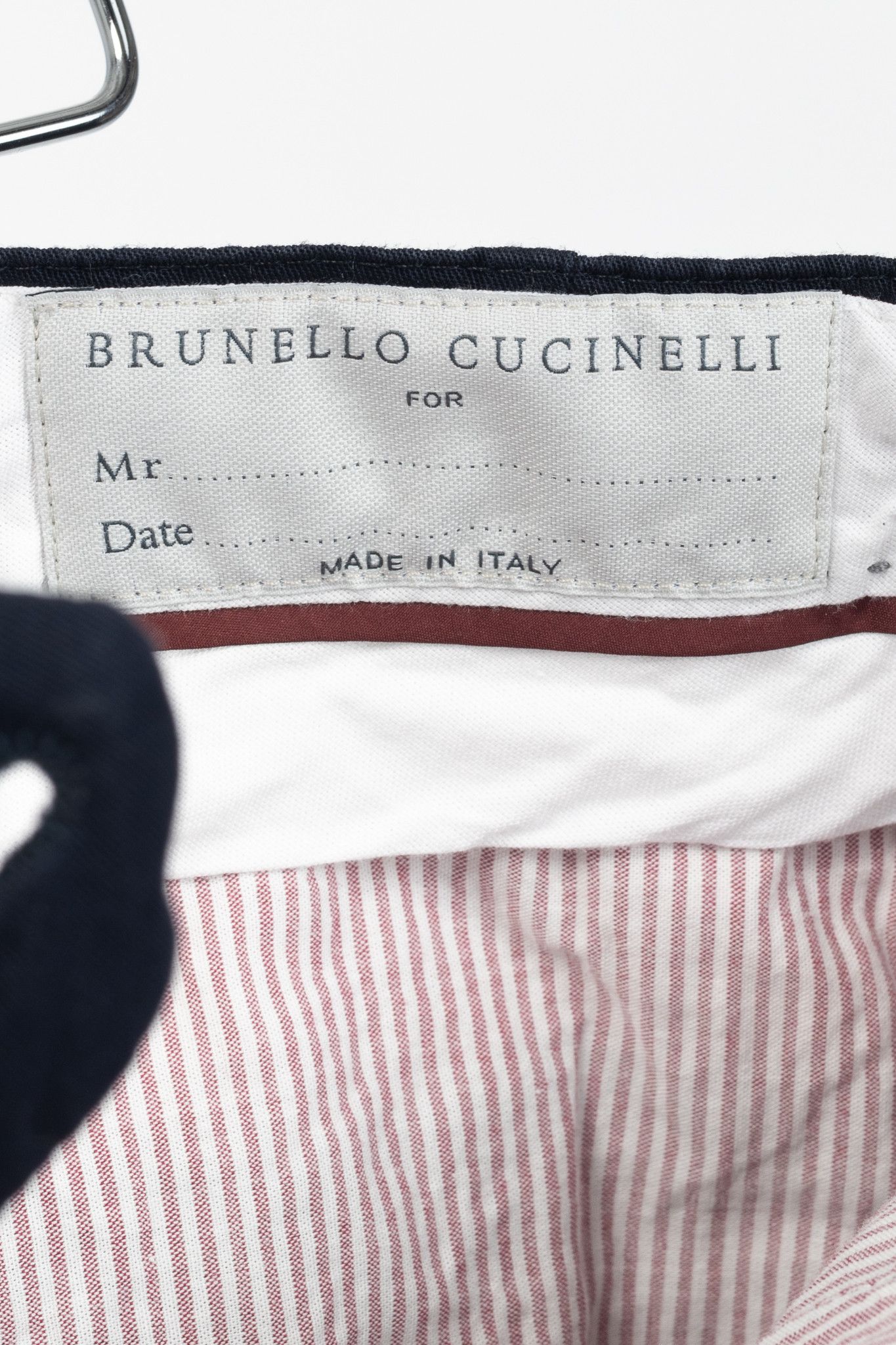 Brunello Cucinelli Brunello Cucinelli SS/17 Navy Cotton Poplin Cargo Pants Size US 32 / EU 48 - 10 Thumbnail