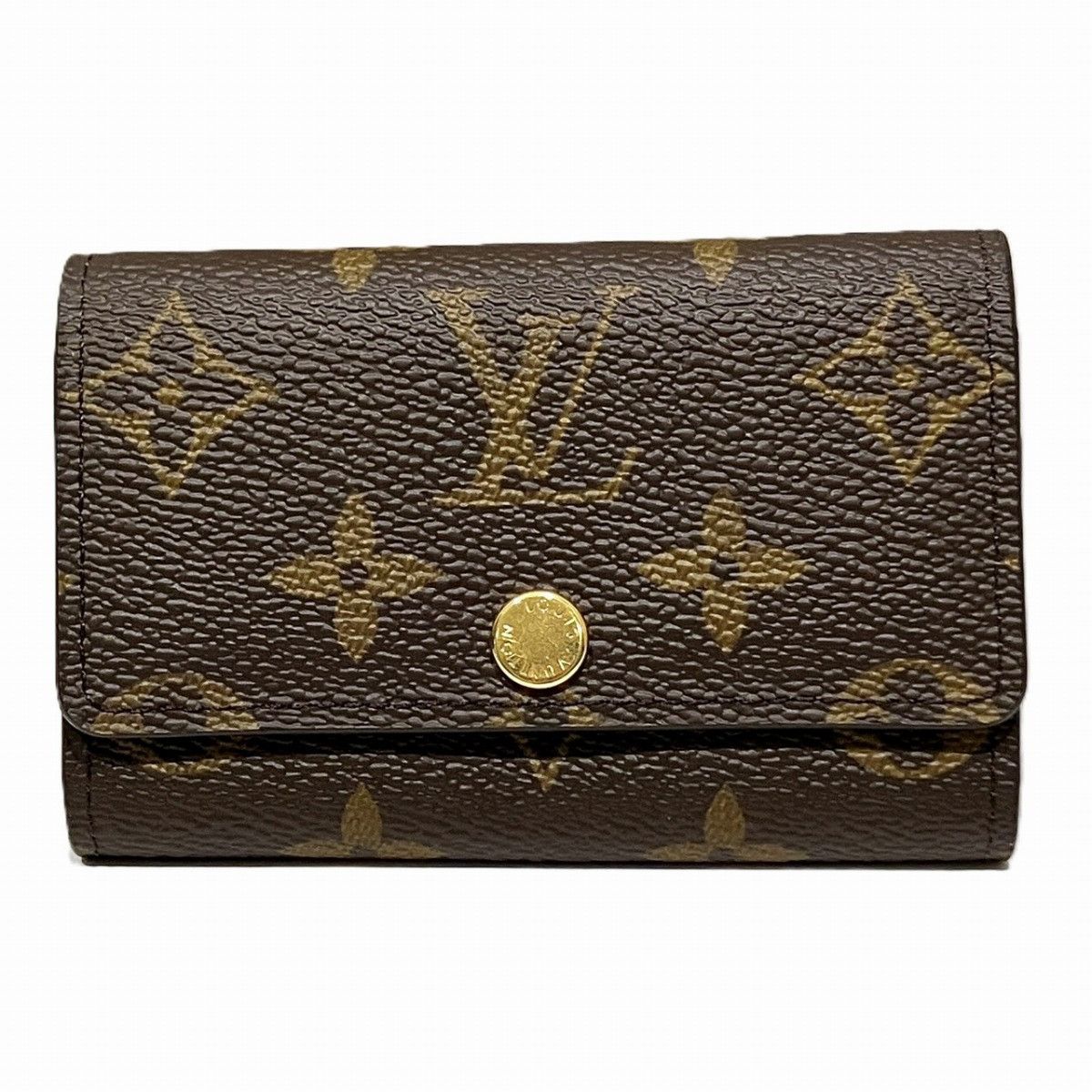 Louis Vuitton Louis Vuitton Louis Vuitton Multicles 6 Monogram Key Case Textile Key case M62630 DUTY FREE for USA Size ONE SIZE - 1 Thumbnail