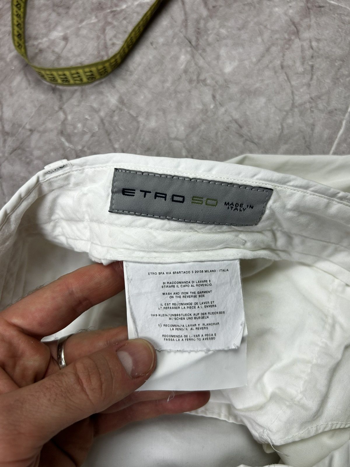 Etro Etro Casual Pants Stripped Made in Italy Size US 36 / EU 52 - 8 Thumbnail