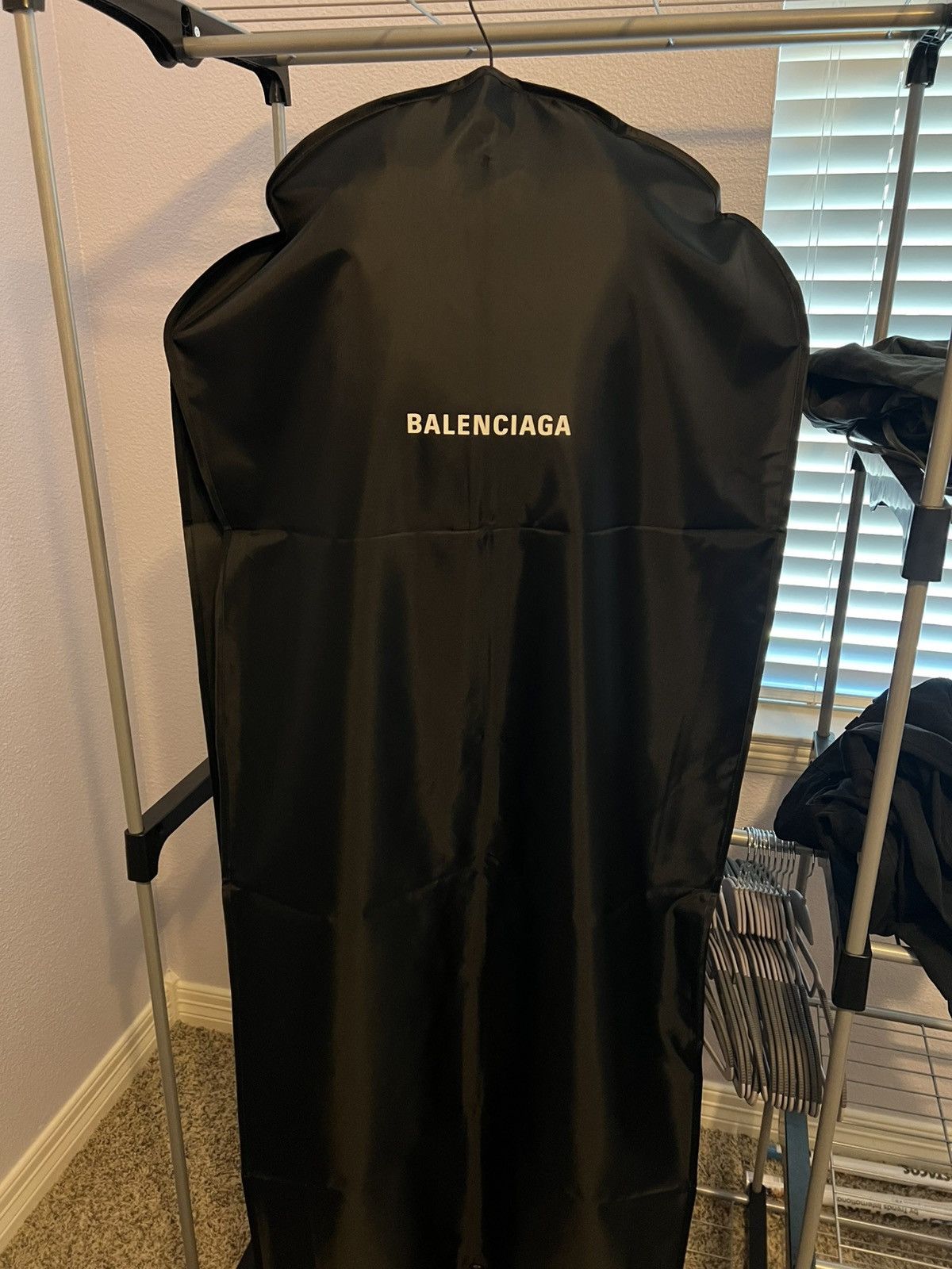 Balenciaga Balenciaga Fall 25 Luxury Script Zip Up Fur Hoodie Size US M / EU 48-50 / 2 - 10 Thumbnail