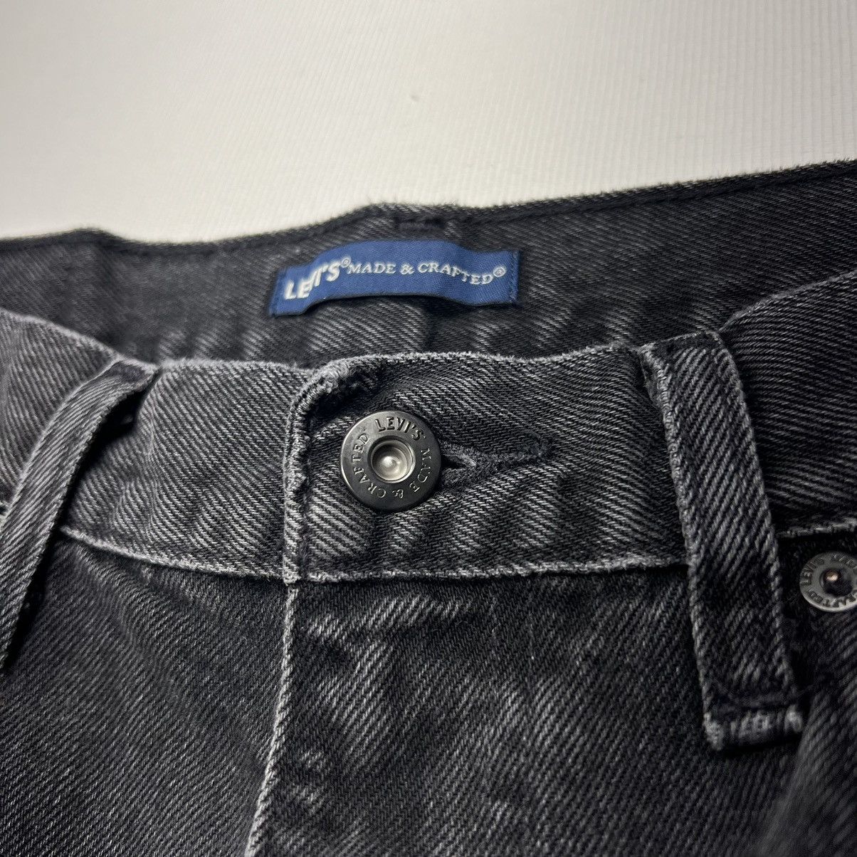 Levi's Levis Jeans Black Made & Crafted 502 Regular Taper Faded Size US 30 / EU 46 - 8 Thumbnail