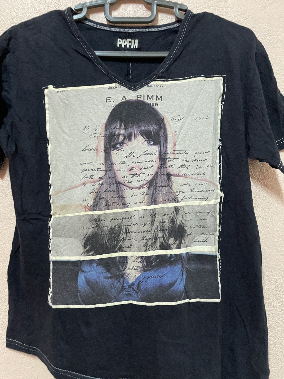 PPFM PPFM bondage shirt Letter written from E. A. Pimm Millmerran Size US M / EU 48-50 / 2 - 4 Thumbnail