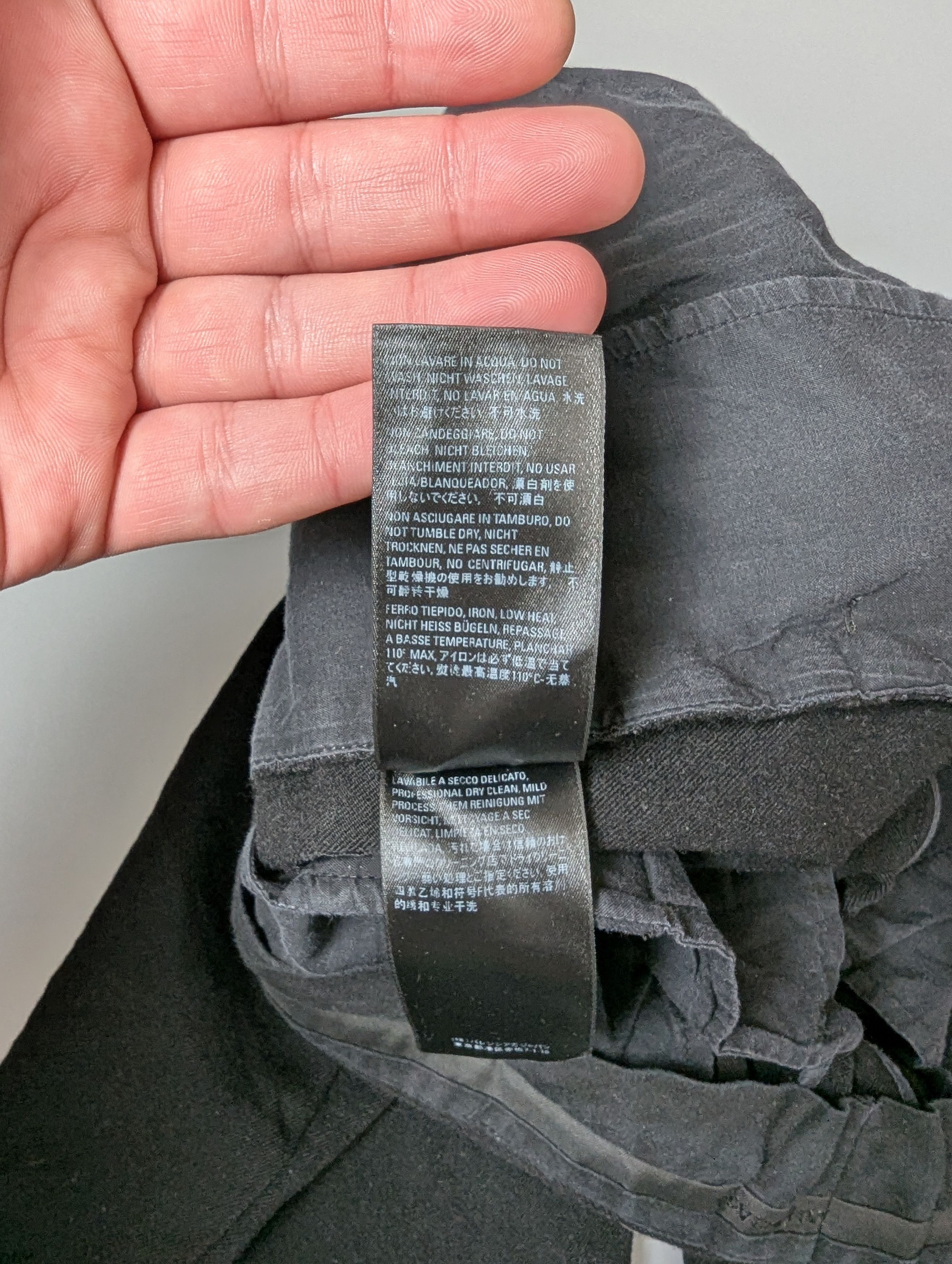 Balenciaga Balenciaga Cropped Wool Tailored Pants Size 46 Size 32" / US 10 / IT 46 - 12 Thumbnail