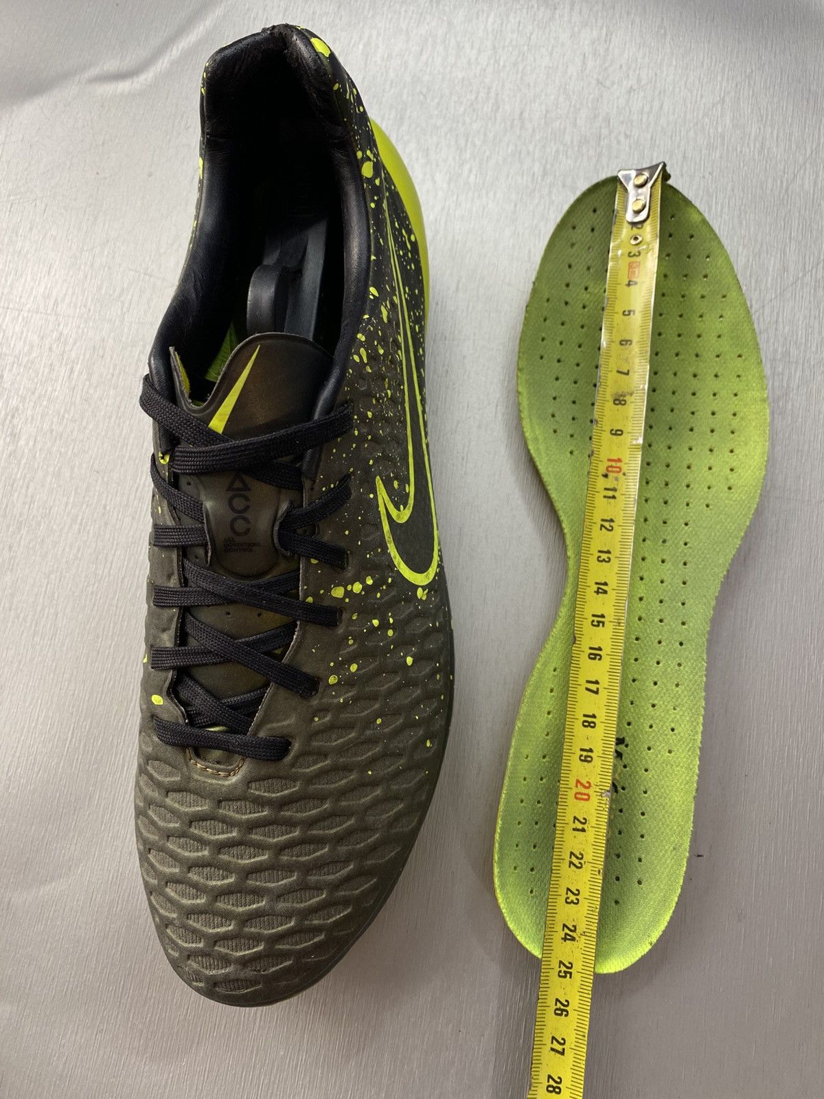 Nike Nike Magista Opus FG Elite Green Soccer Cleats US 7 EUR 40 Size US 7 / EU 40 - 9 Thumbnail