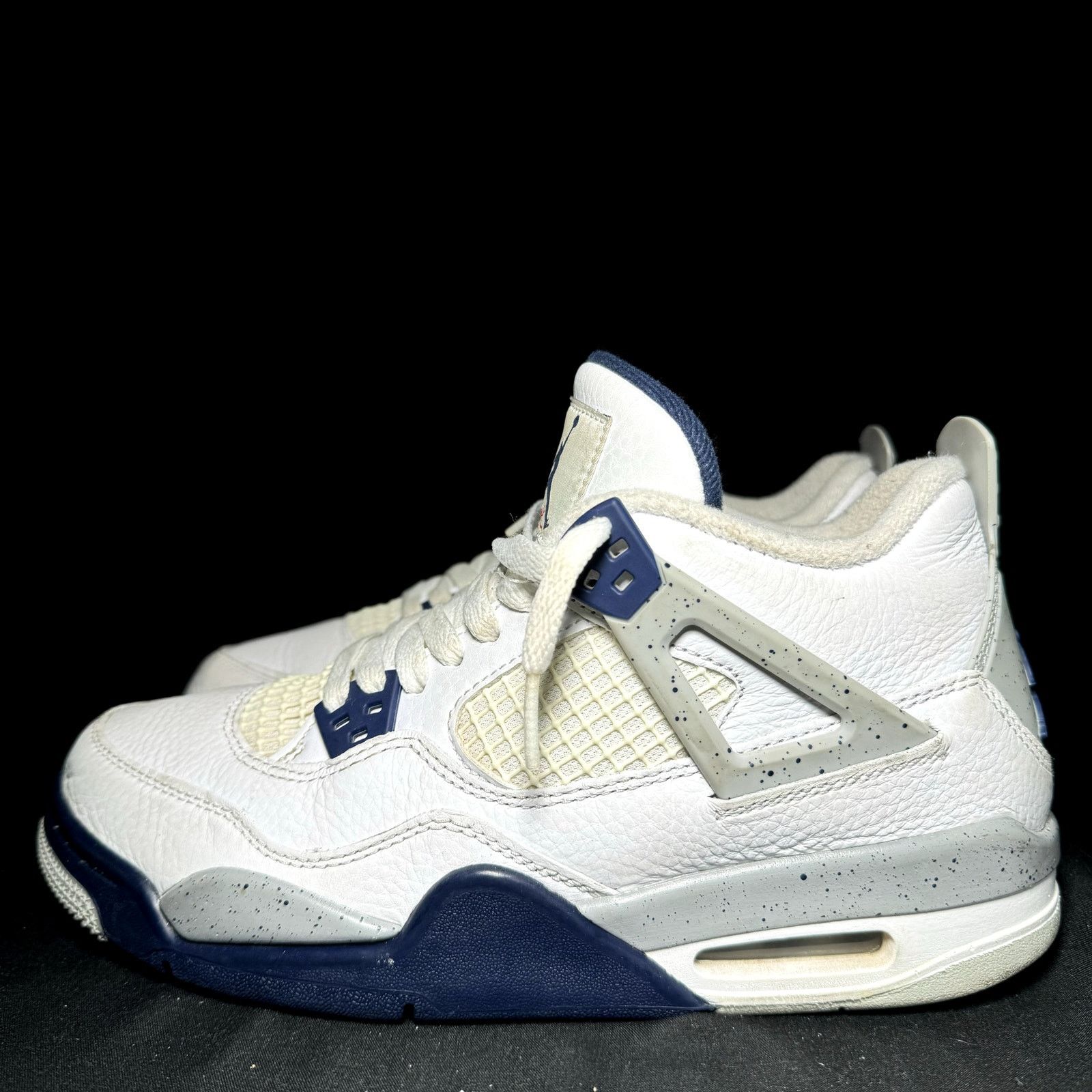 Jordan Brand × Nike Size 7 - Air Jordan 4 Retro GS Midnight Navy Men's Shoes Size US 7 / EU 40 - 8 Thumbnail