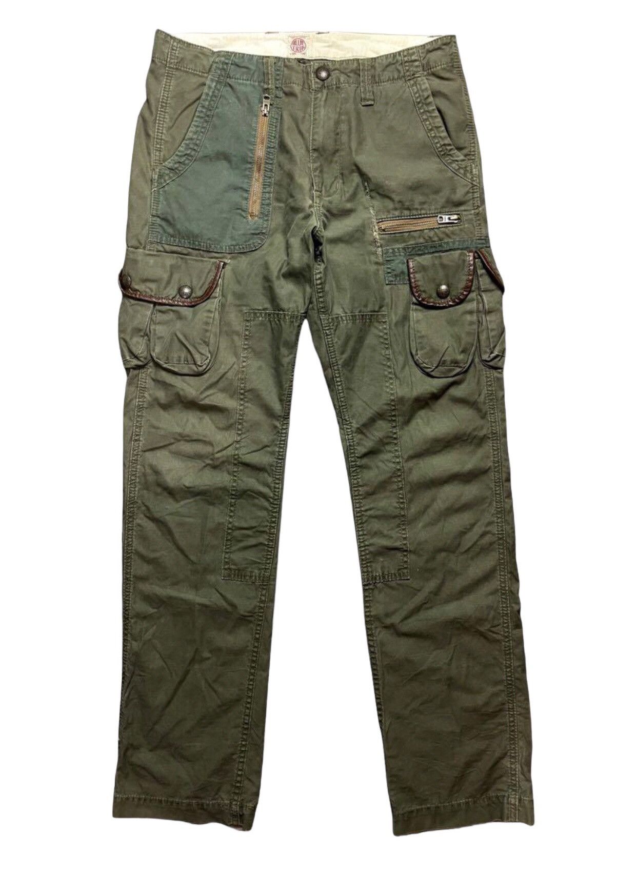 Vintage 🔥🔥Edwin Blue Trip Tokyo Tactical Cargo Multipocket Pants | Grailed