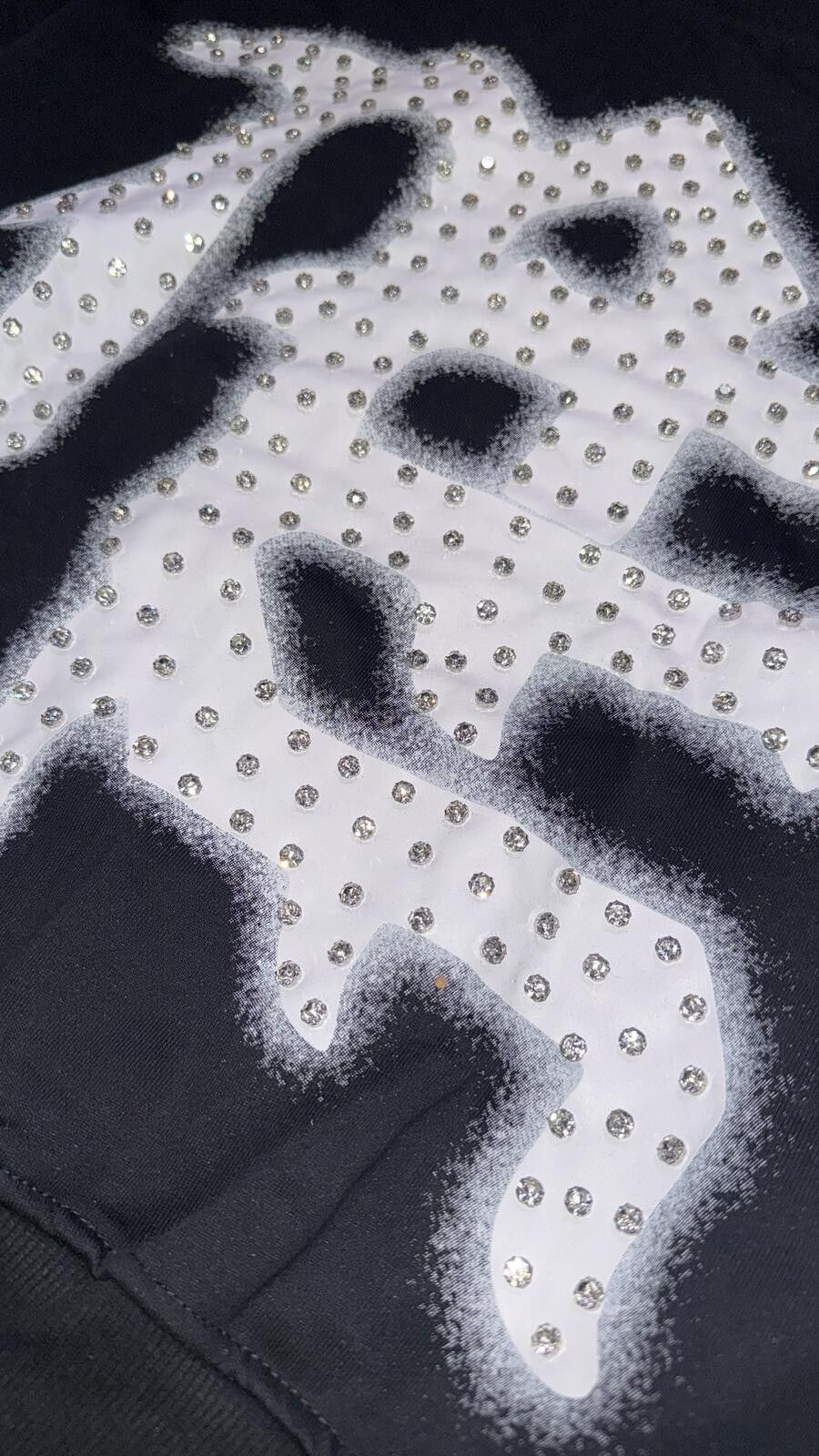 Other Mixed Emotions Black 'END' Rhinestone Zip Size US XL / EU 56 / 4 - 4 Thumbnail