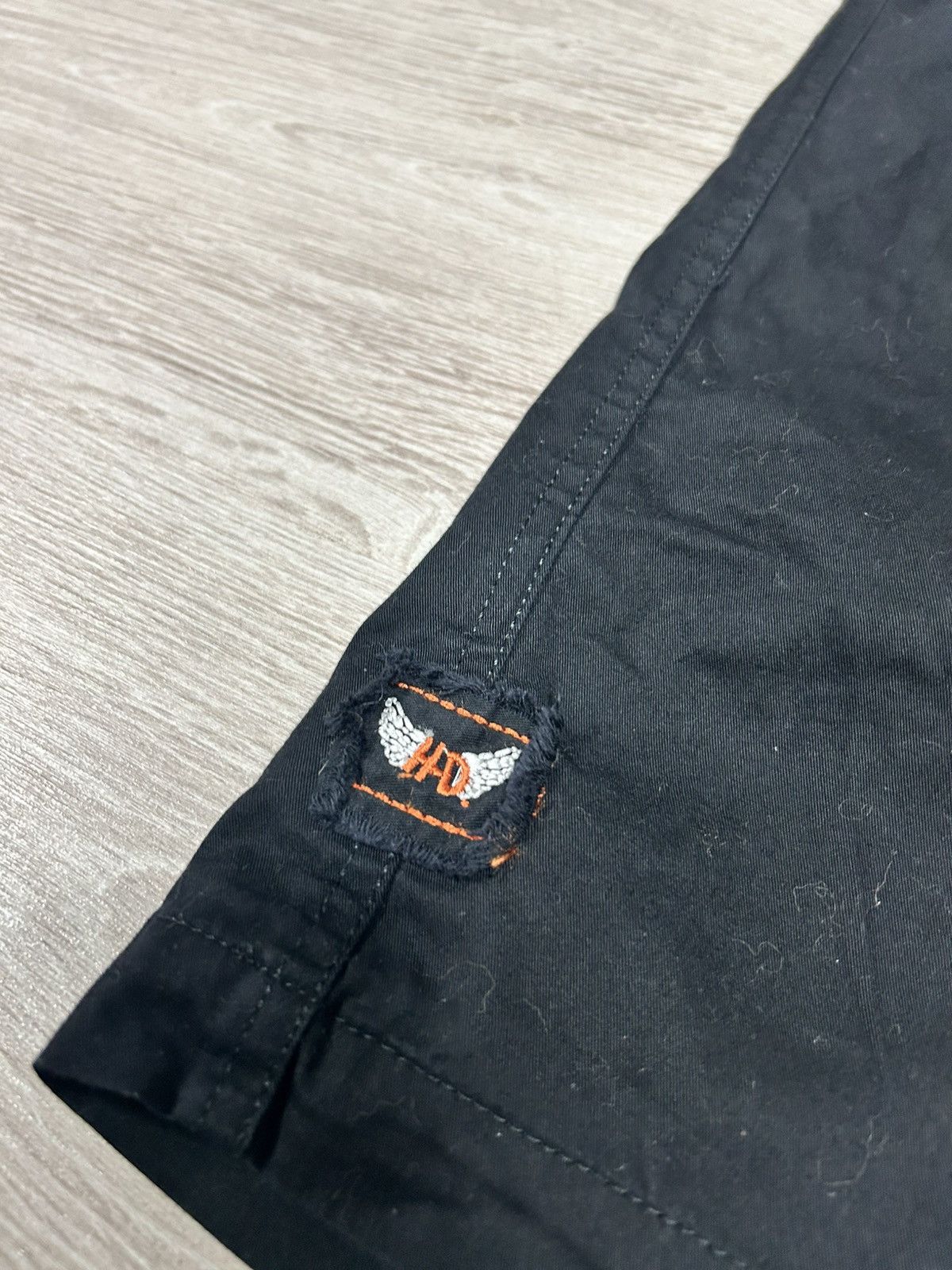 Harley Davidson Vintage Harley-Davidson Men’s Black Button-Down Shirt Eagle Size US L / EU 52-54 / 3 - 10 Thumbnail