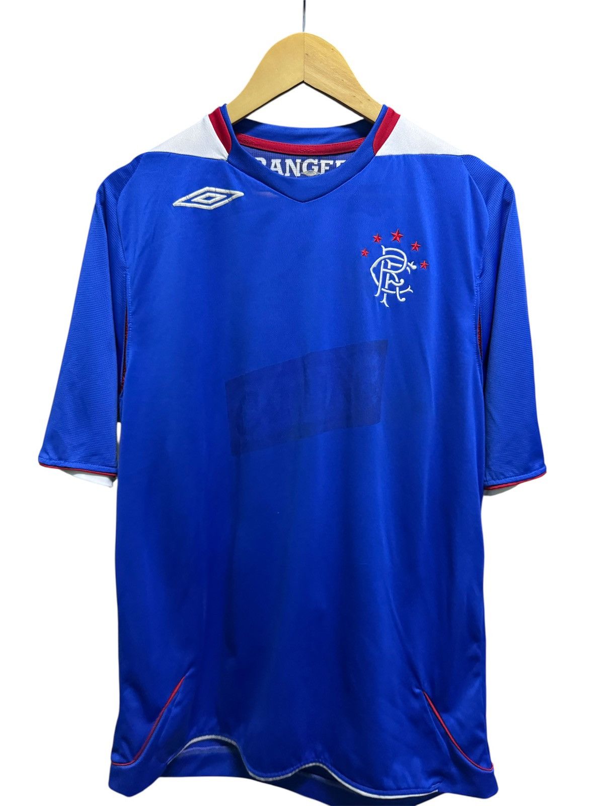 Umbro Vintage 2006-2007 RANGERS Home Jersey Size US L / EU 52-54 / 3 - 1 Thumbnail