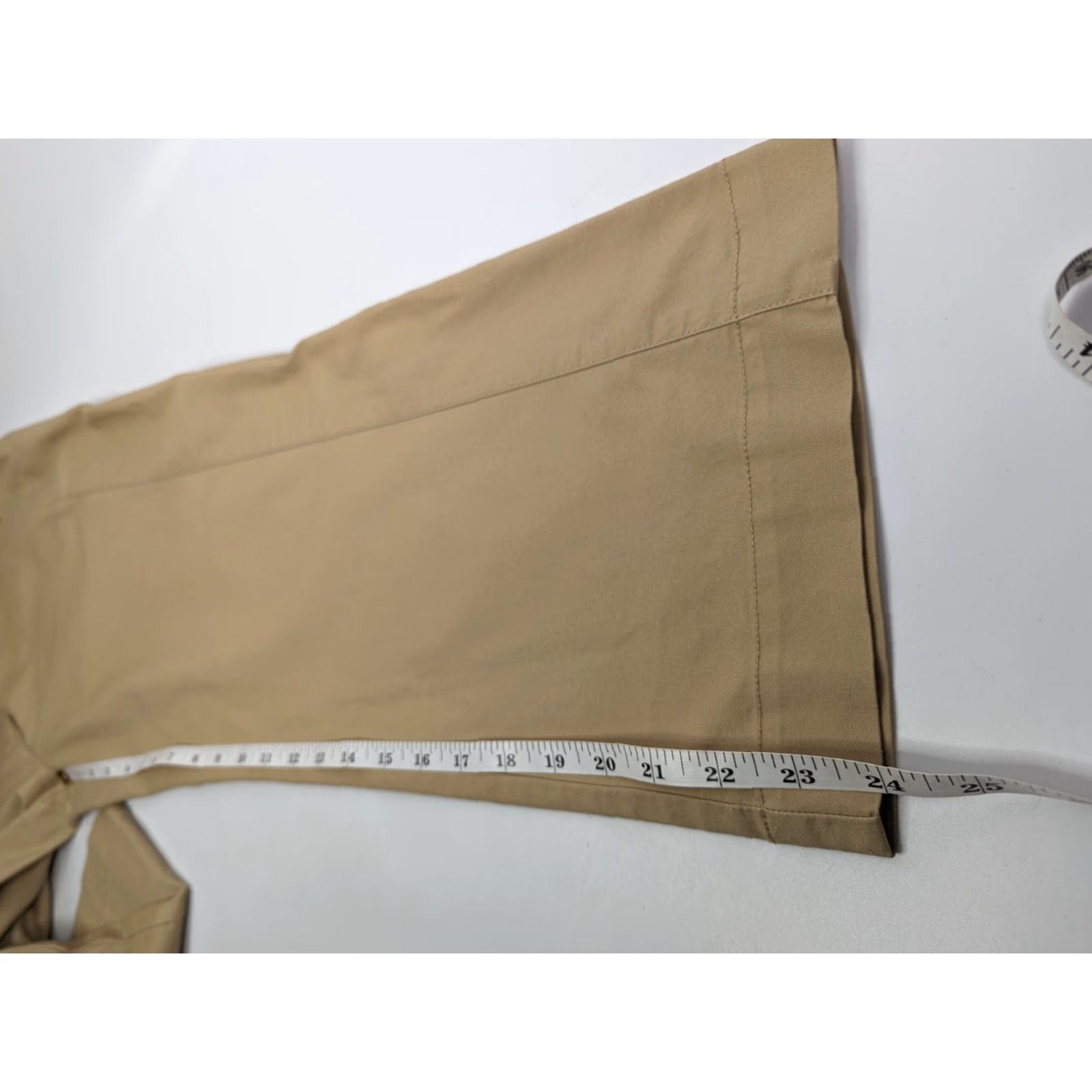 Adidas Adidas Womens 8 Lightweight Tan Beige Capri Crop Pants Golf Ladies Size 30" / US 8 / IT 44 - 4 Thumbnail