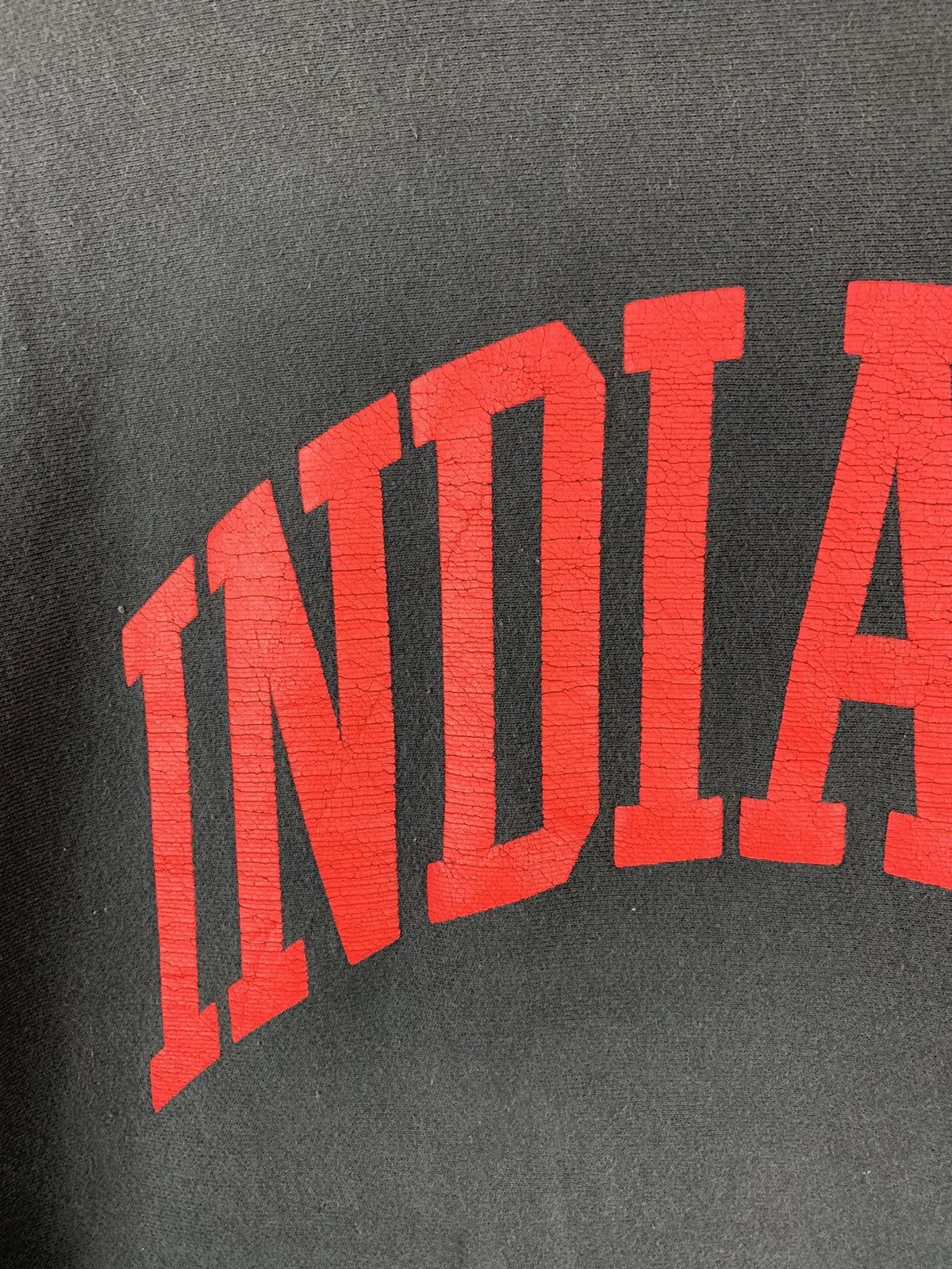 Japanese Brand Steals! Rag Machine Indiana Spellout Sweatshirt Size US M / EU 48-50 / 2 - 3 Thumbnail