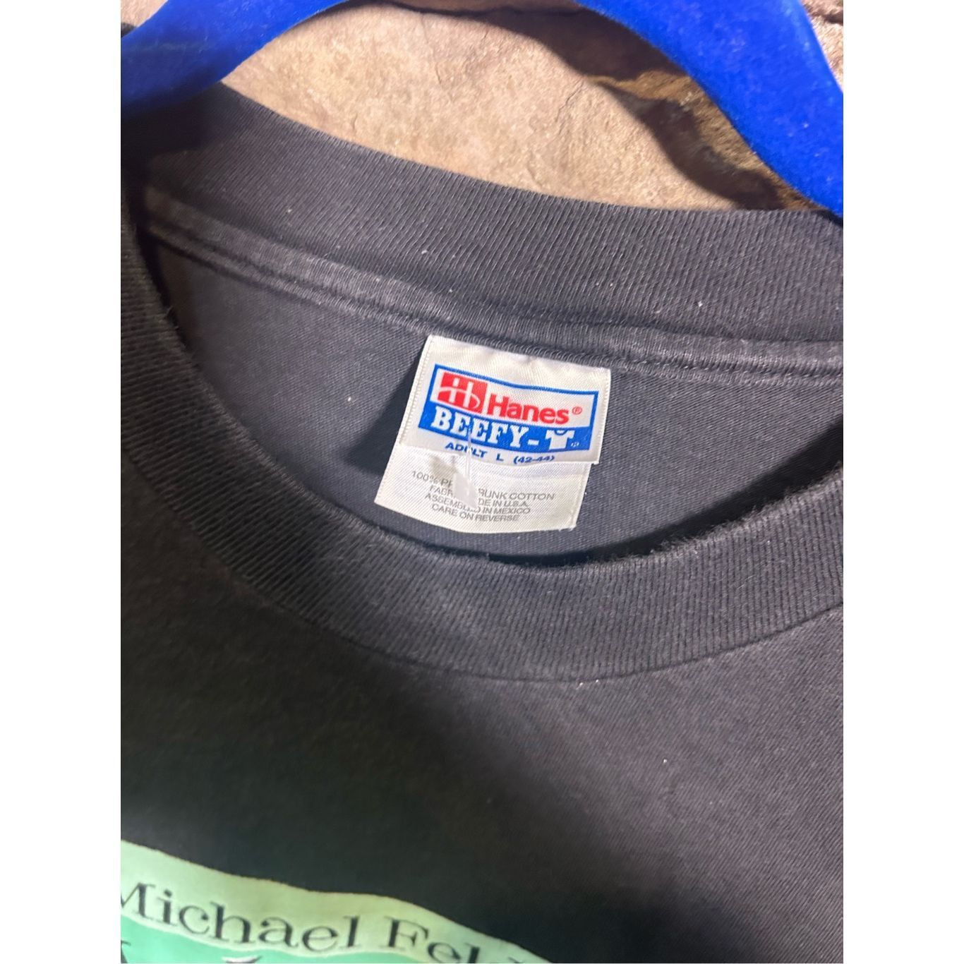 Vintage Size L - Vintage 1990s Whad’ ya know Tshirt promo Micheal F Size US L / EU 52-54 / 3 - 3 Thumbnail