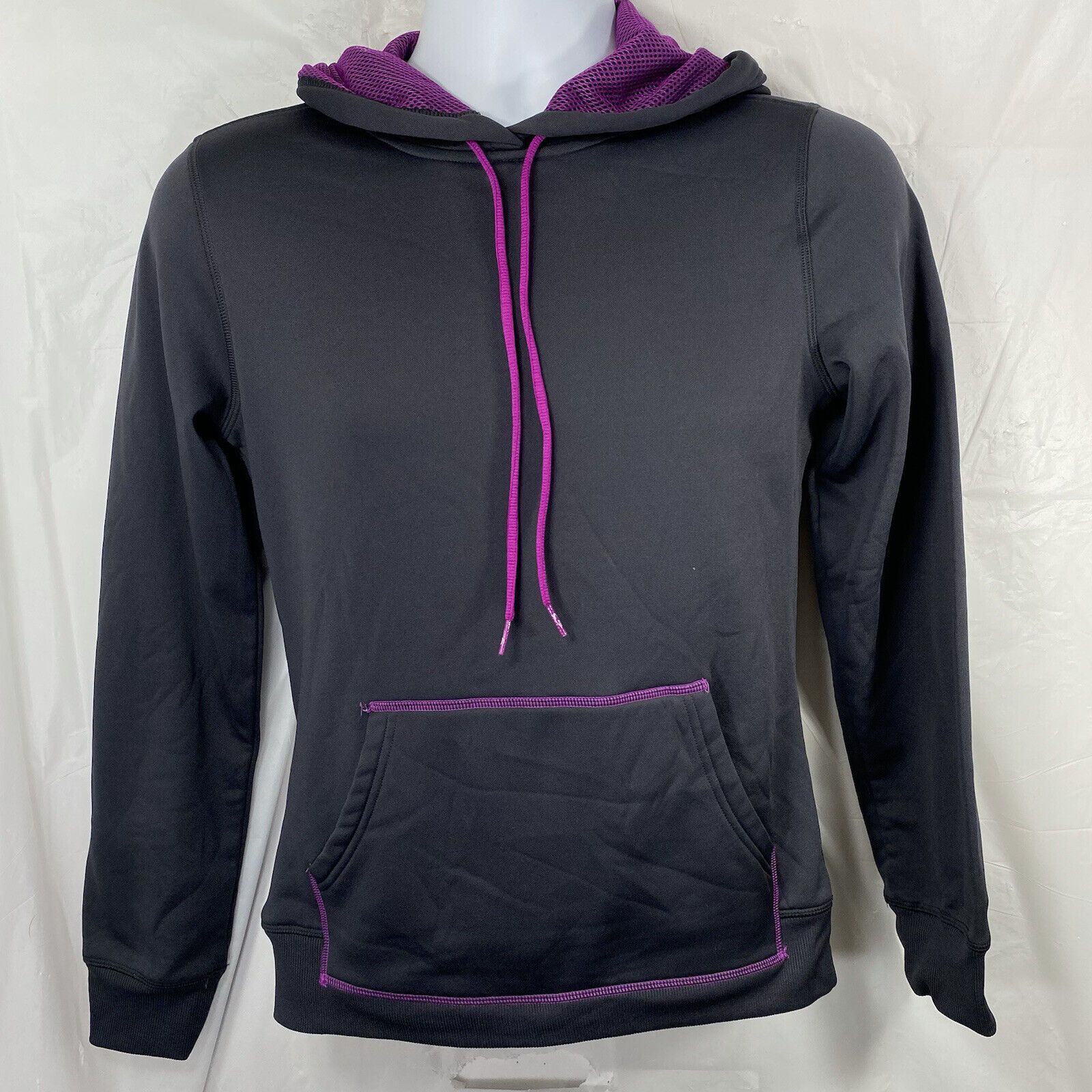 Champion C9 Champion Small Black Purple Hoodie Pullover Sweatshirt Size S / US 4 / IT 40 - 1 Thumbnail