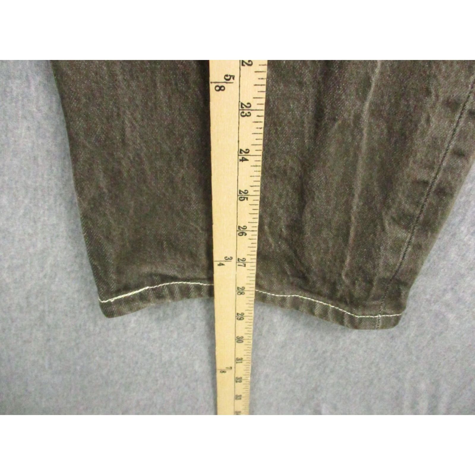 Levi's Levi's 501XX Jeans Button Fly 42x30 Men Straight Dark Brown Denim Jeans Size US 40 / EU 56 - 6 Thumbnail