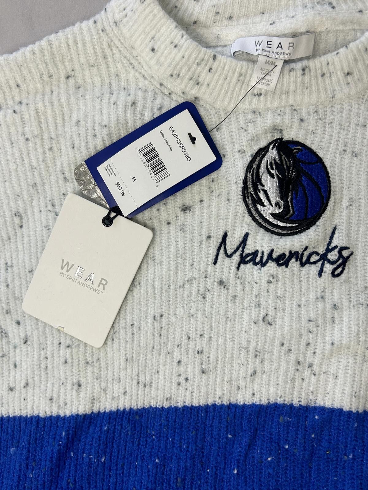 NBA NBA Dallas Mavericks Colorblock Knit Sweater Womens Medium Size US M / EU 48-50 / 2 - 5 Thumbnail