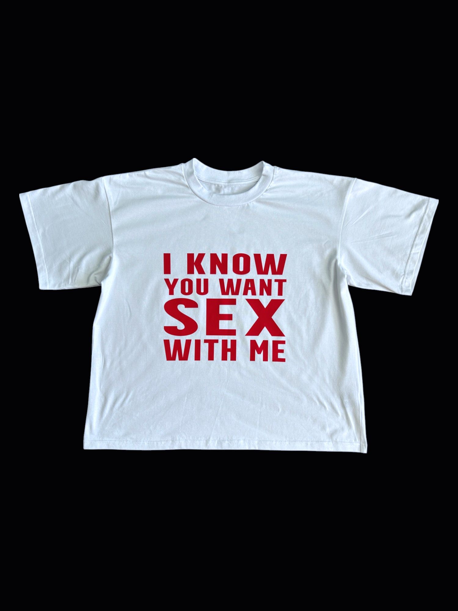 Vintage STREETWEAR 🔥I KNOW U WANT SEX WITH ME TEE CALL ME 90s Size US M / EU 48-50 / 2 - 7 Thumbnail