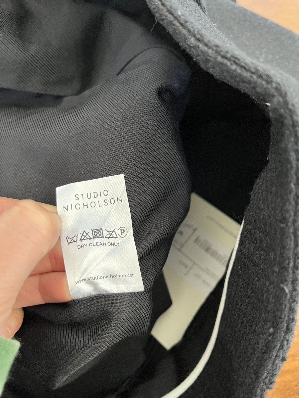 Studio Nicholson BUSHEL SNM PLEATED TROUSER Size 34R - 4 Thumbnail