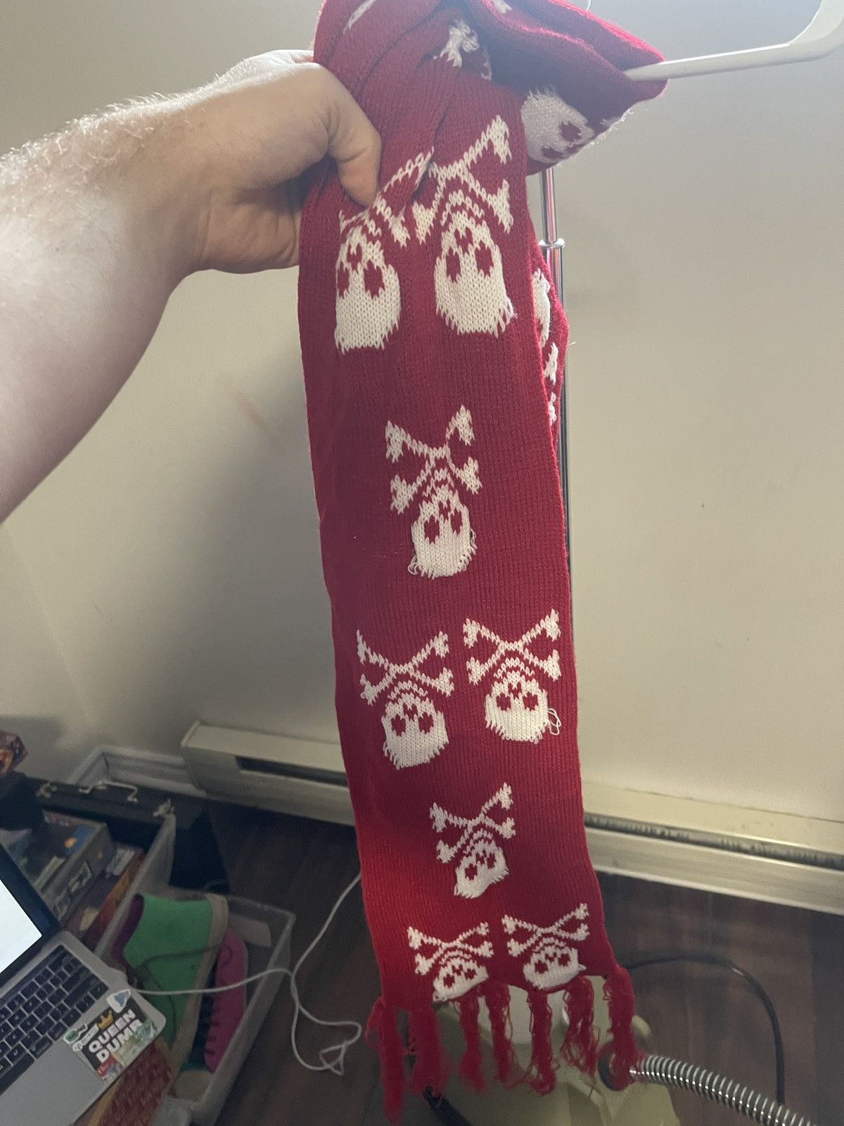 Vintage Skull scarf Size ONE SIZE - 4 Thumbnail