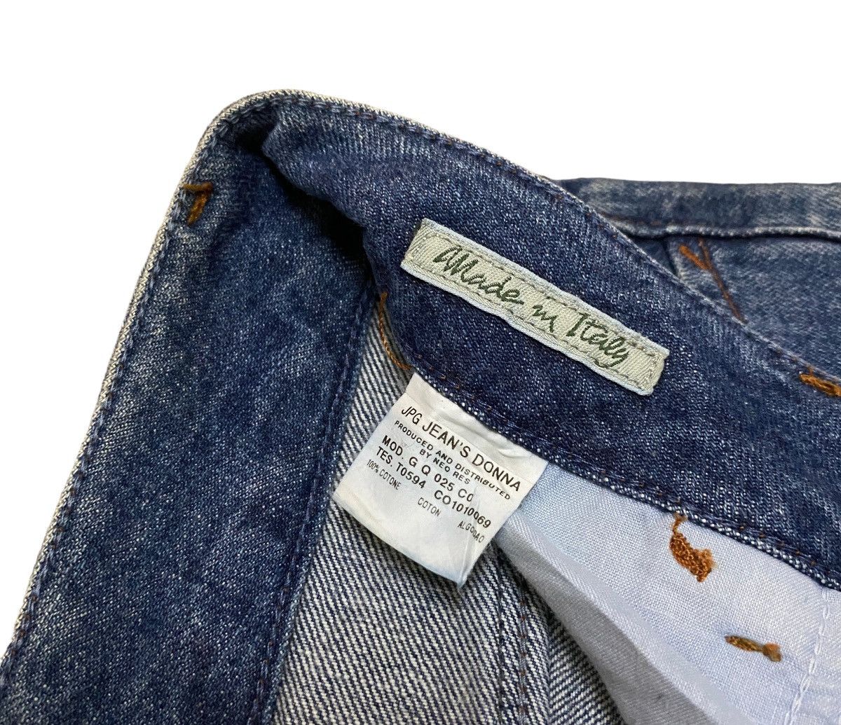 Designer × Jean Paul Gaultier × Vintage Vintage Brand Jean Paul Gaultier Jeans 1990s Size US 35 - 8 Thumbnail