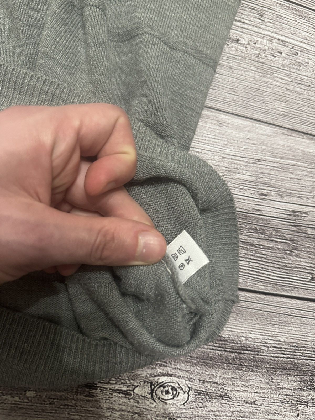Loro Piana Loro Piana Cotton Knit Sweater Green Size 48 Size US M / EU 48-50 / 2 - 9 Thumbnail