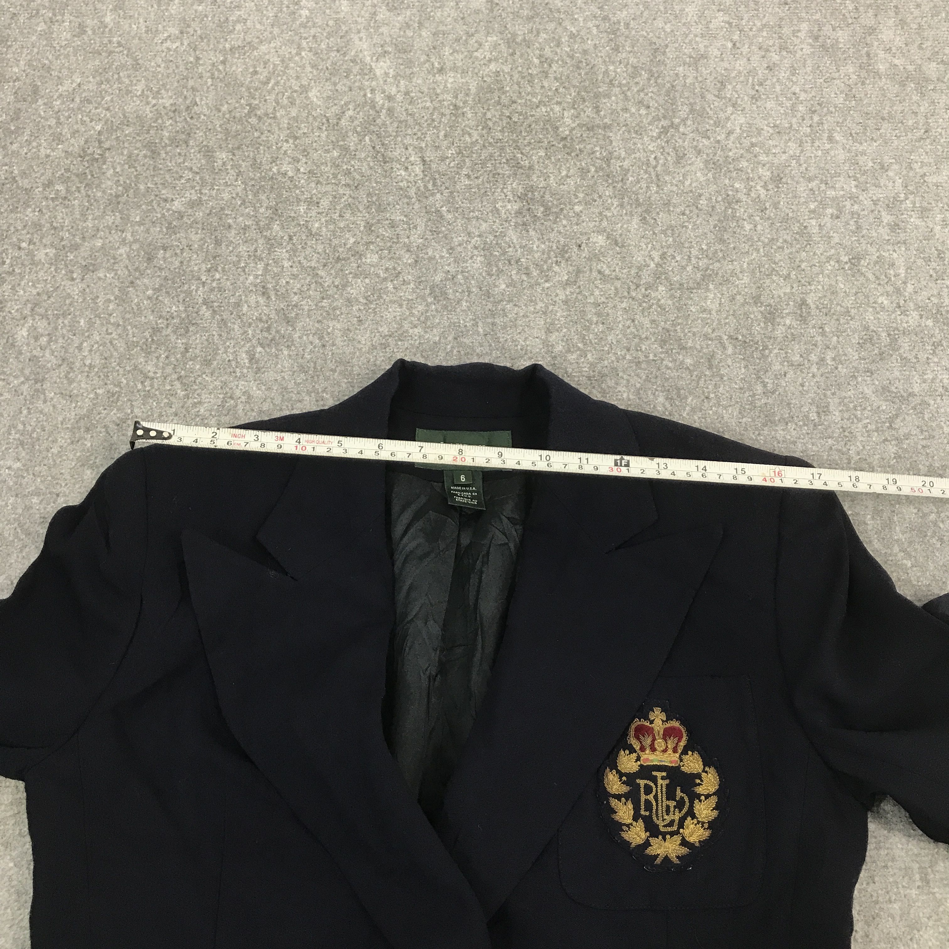 Polo Ralph Lauren × Vintage Polo Ralph Lauren Double Breasted Blazer Coat jacket Size US M / EU 48-50 / 2 - 8 Thumbnail