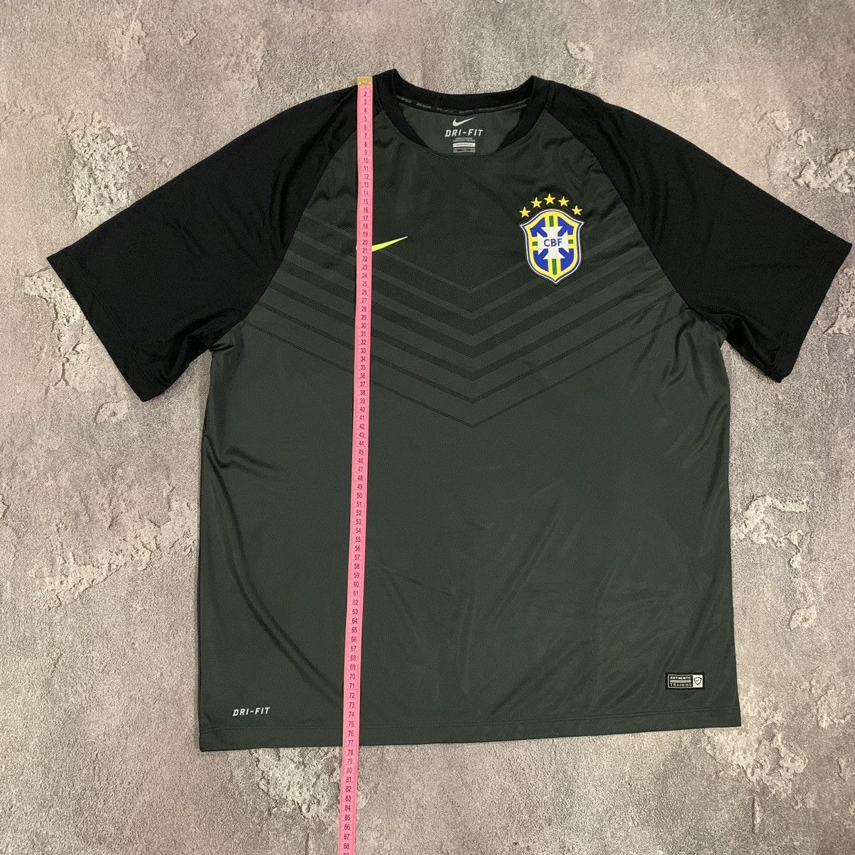 Nike Nike 2014-15 Brazil Pre-Match T Shirt Size XL-2XL Size US XXL / EU 58 / 5 - 7 Thumbnail